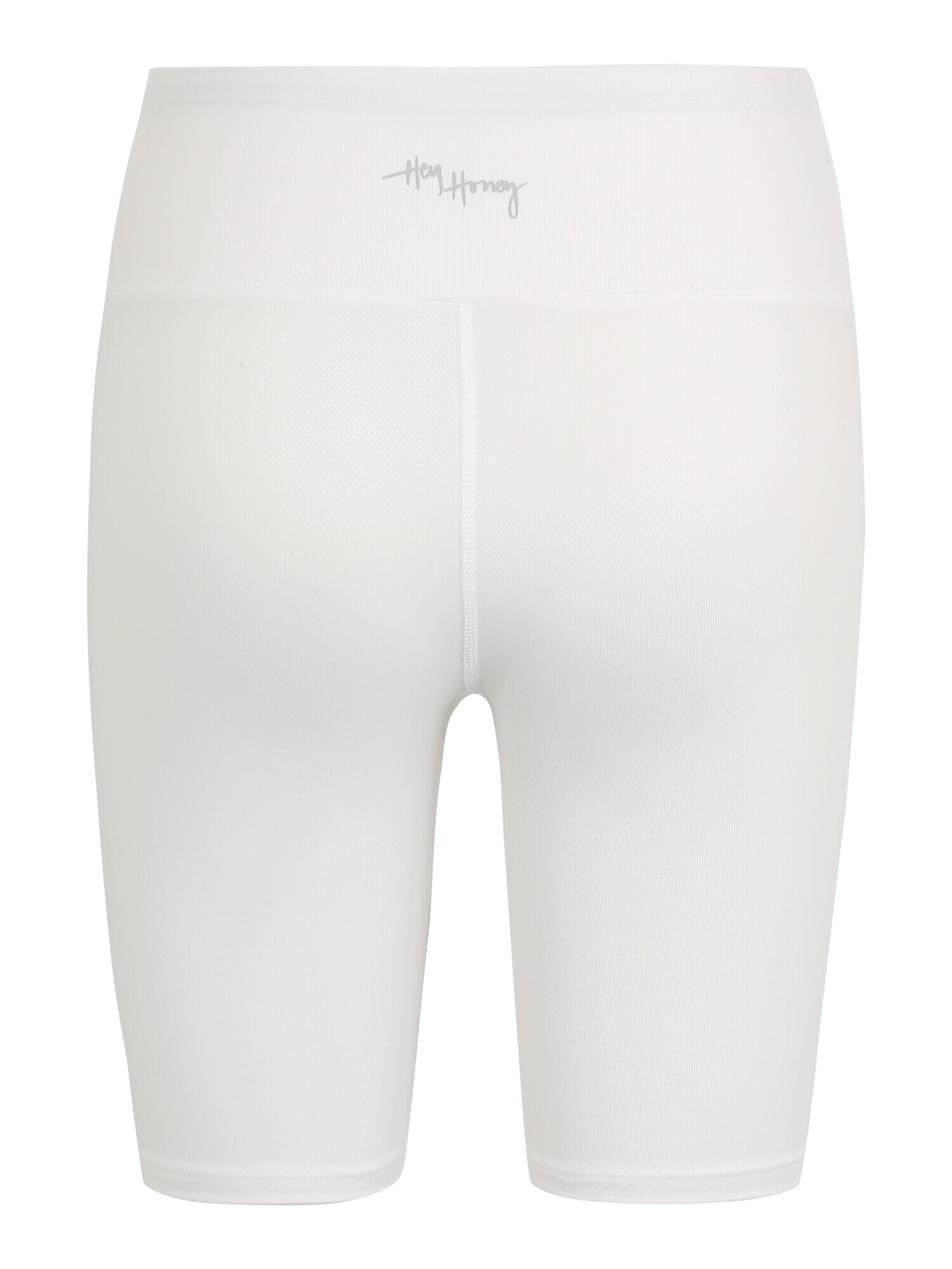 Hey Honey Pantaloni sport gri fumuriu / alb - Pled.ro