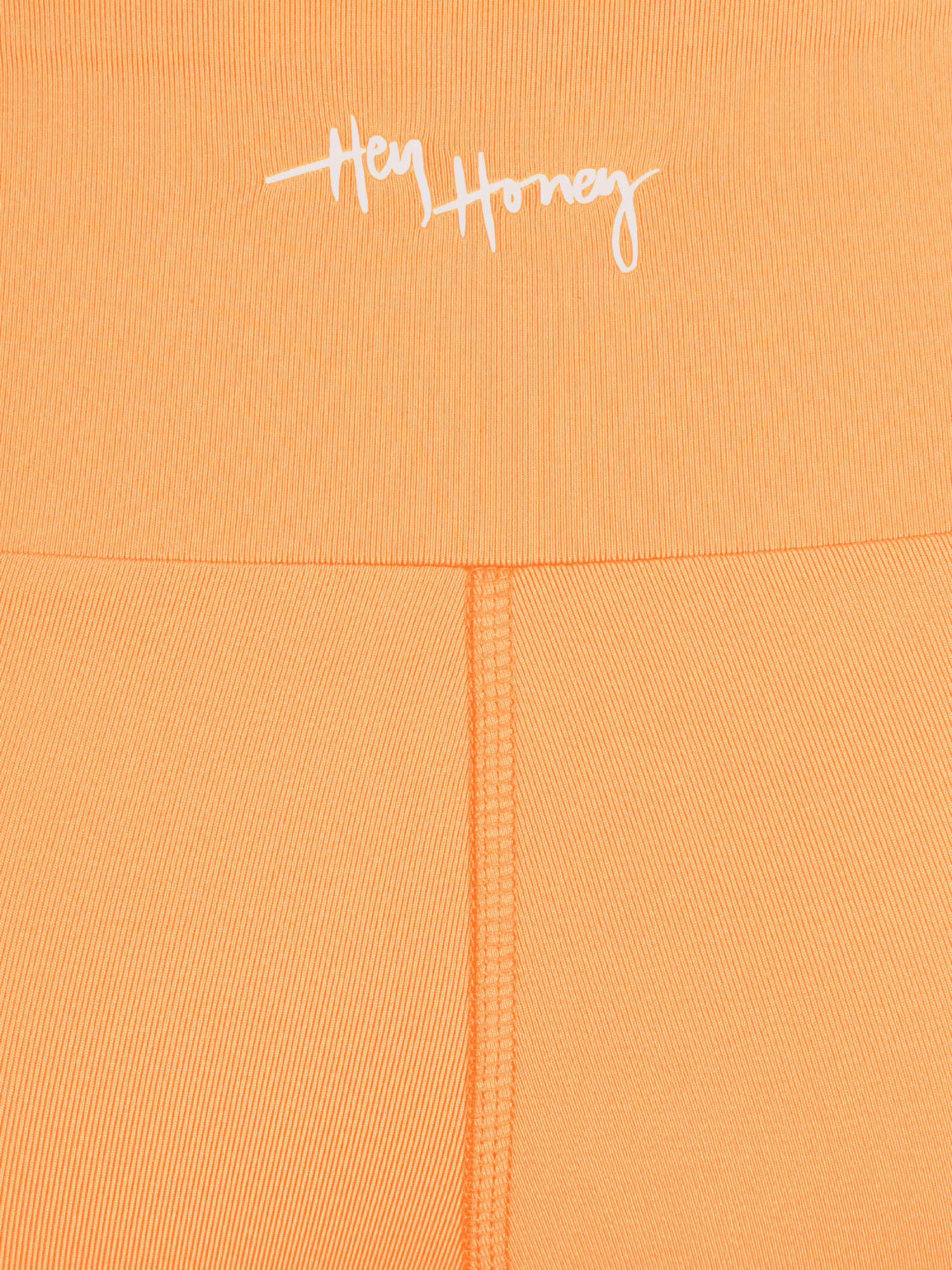 Hey Honey Pantaloni sport portocaliu deschis / alb - Pled.ro