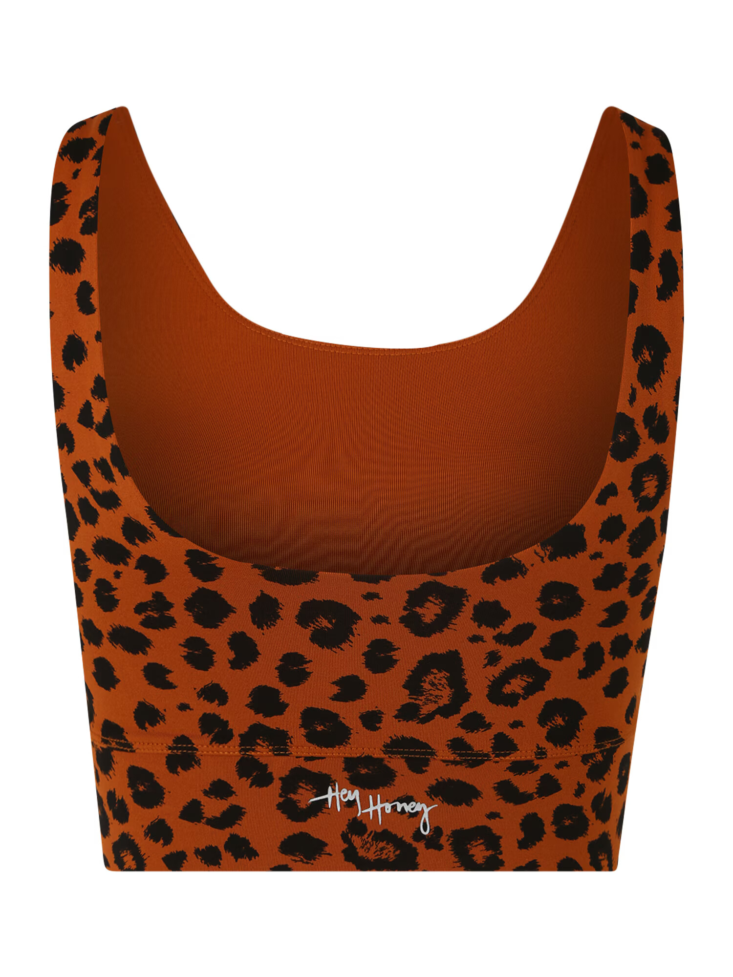 Hey Honey Sport top castaniu / negru - Pled.ro