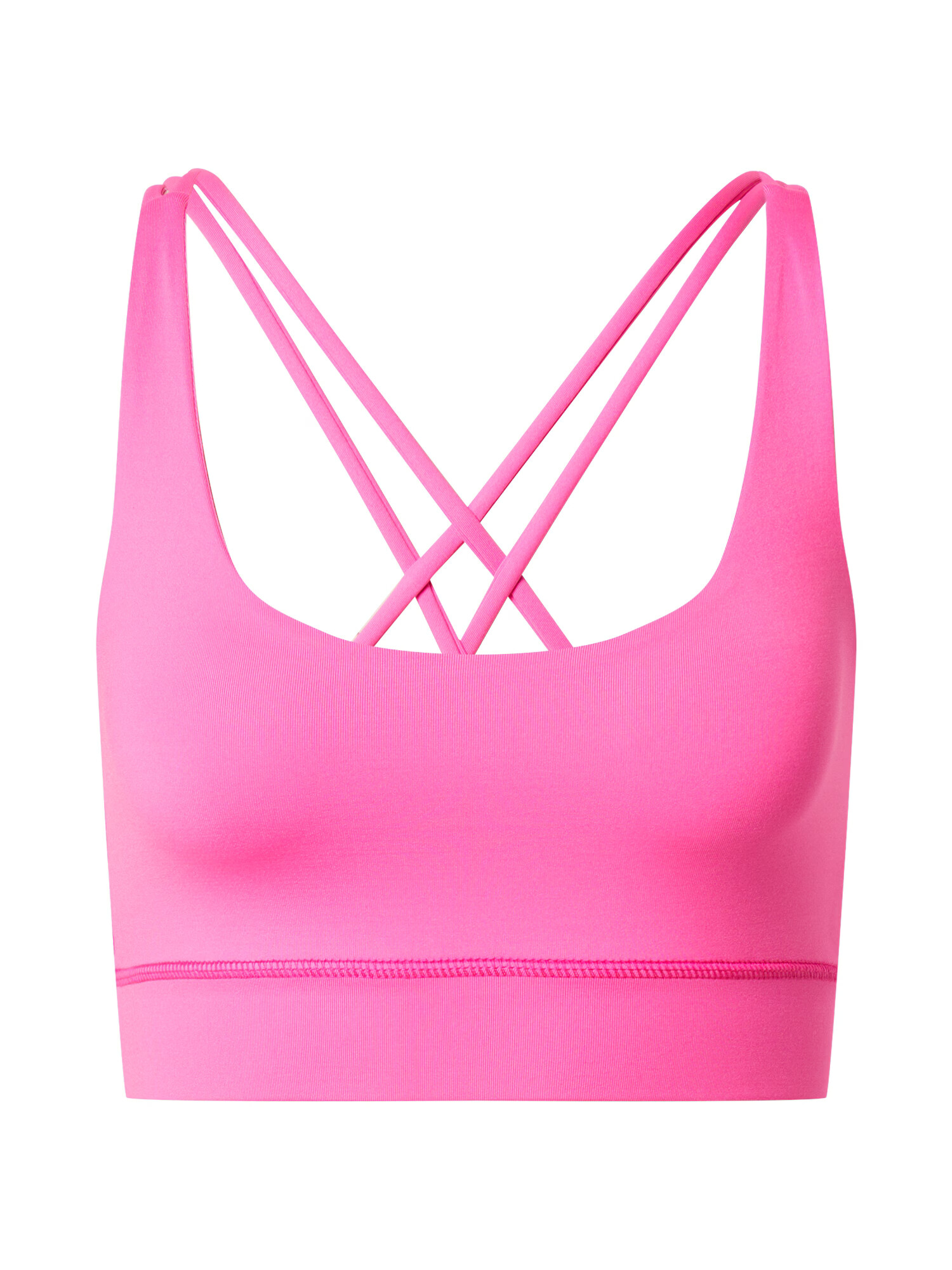 Hey Honey Sutien sport 'Criss-Cross' roz neon - Pled.ro