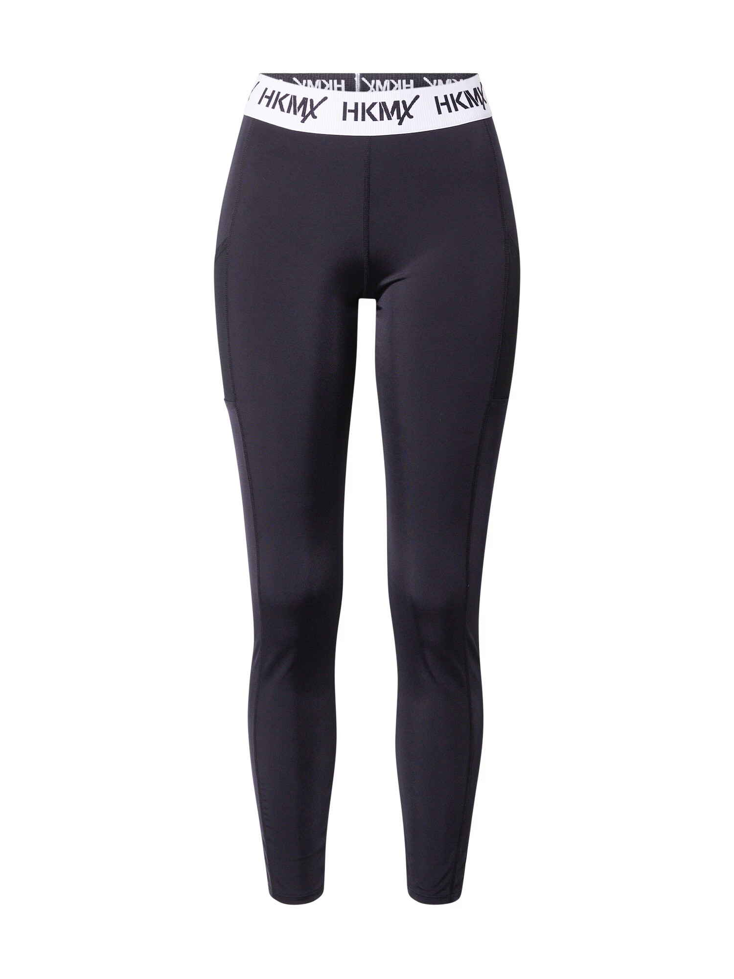 HKMX Pantaloni sport negru / alb - Pled.ro