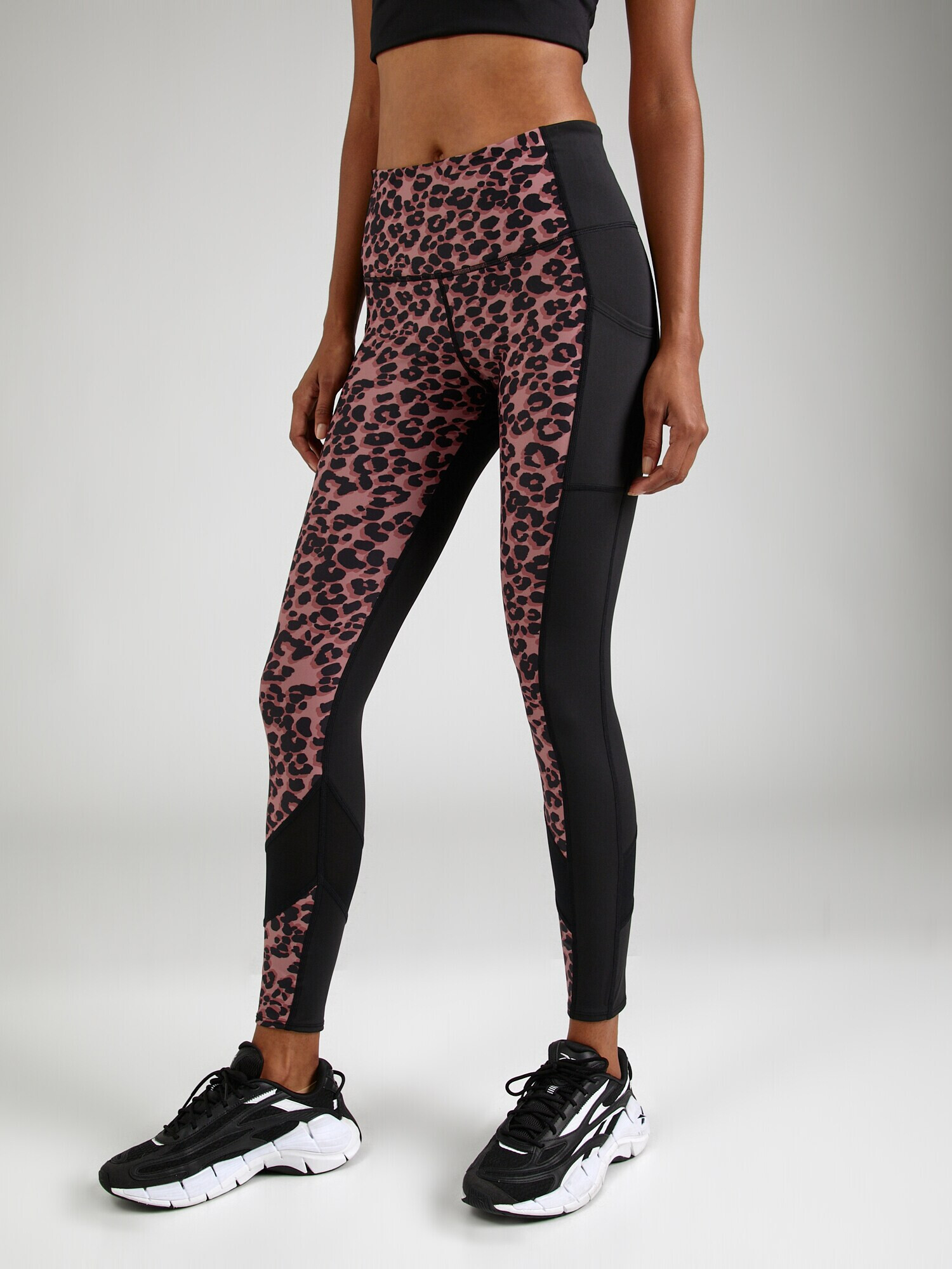 HKMX Pantaloni sport 'Oh My Squat' roz / roz pal / negru - Pled.ro