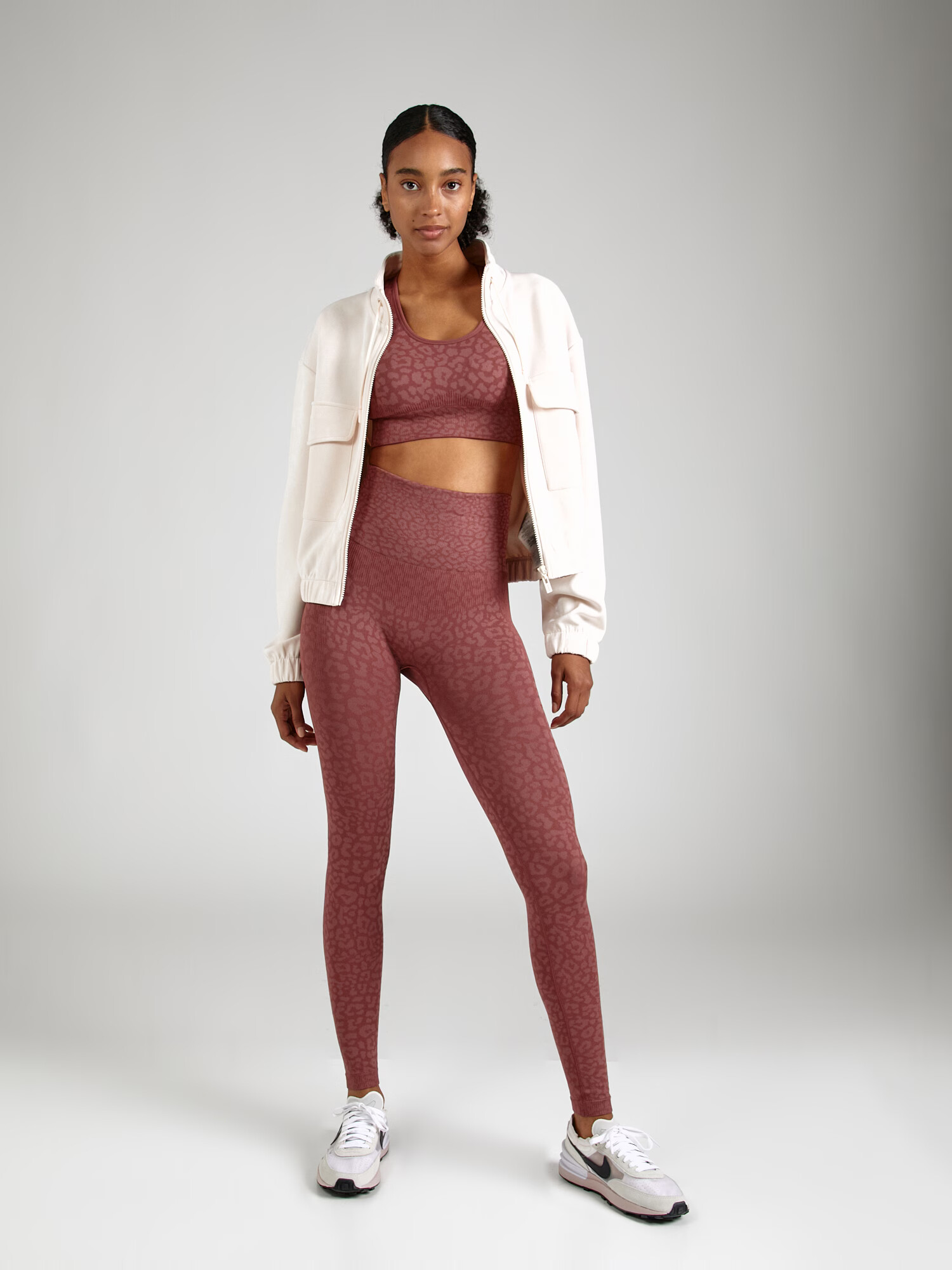 HKMX Pantaloni sport rosé / roz pal - Pled.ro