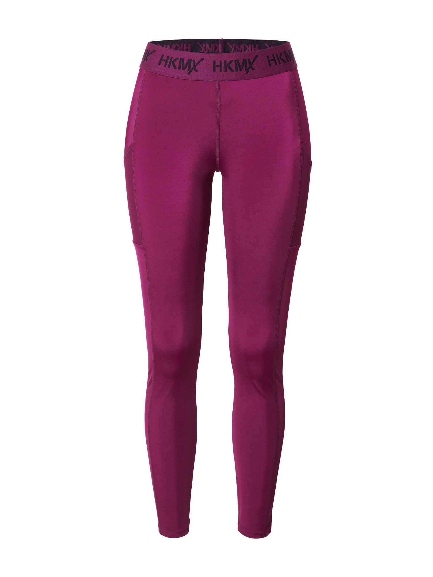 HKMX Pantaloni sport roșu-violet / negru - Pled.ro