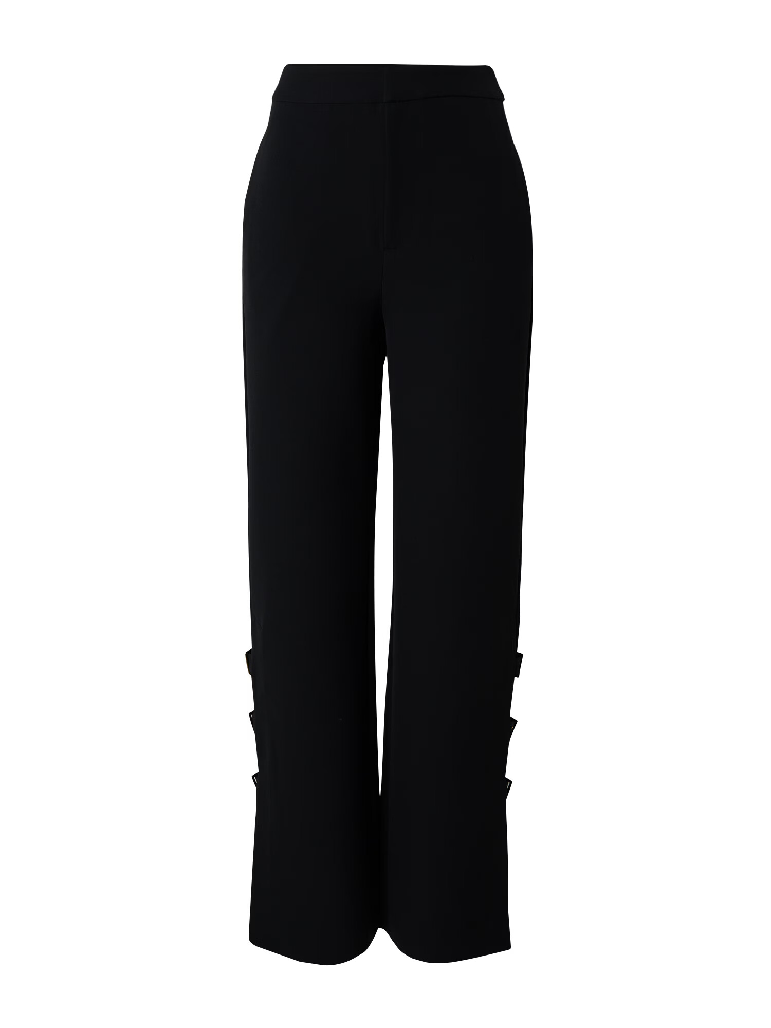 Hoermanseder x About You Pantaloni 'Jula' negru - Pled.ro