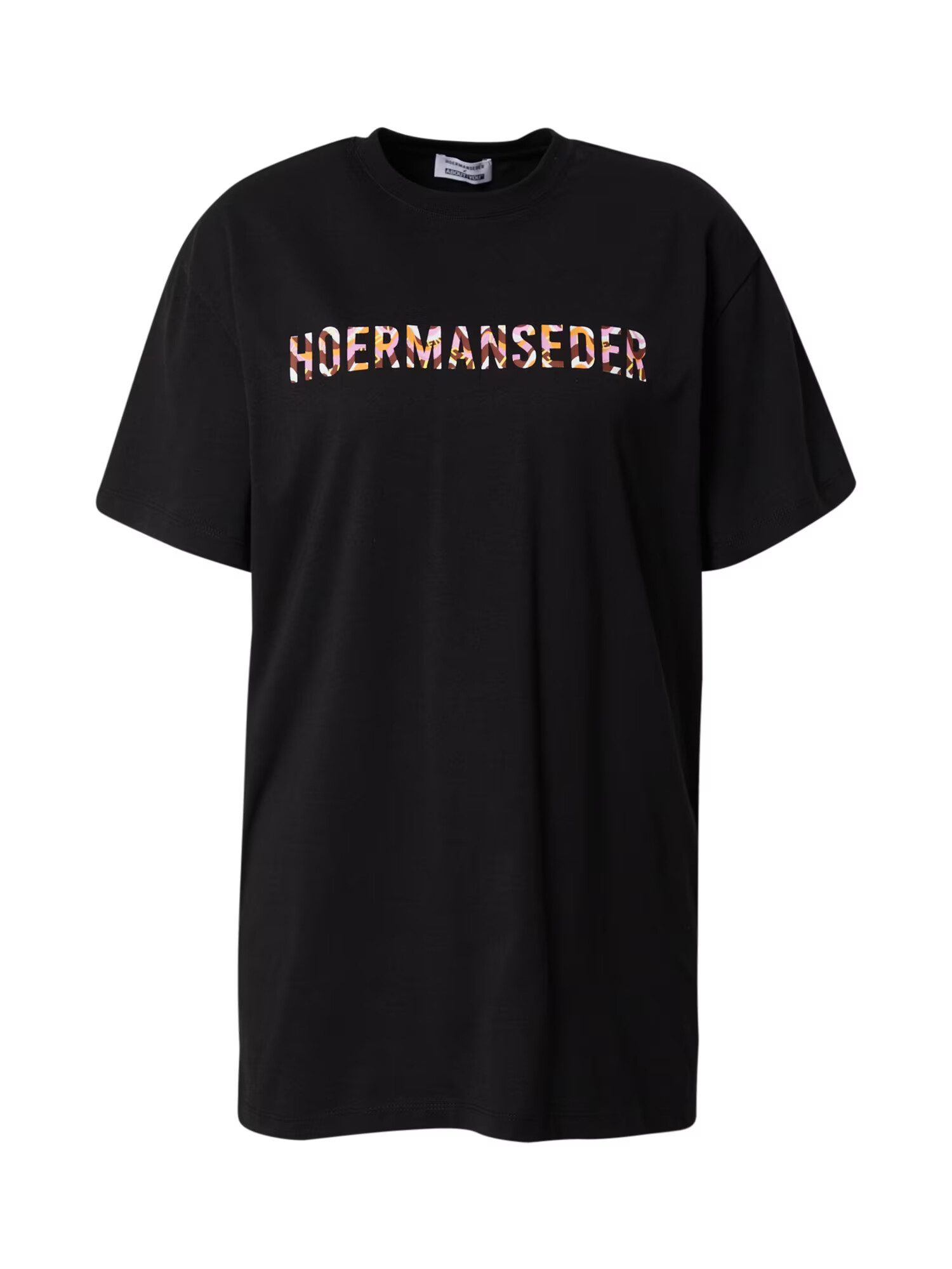 Hoermanseder x About You Tricou 'Suki' negru - Pled.ro