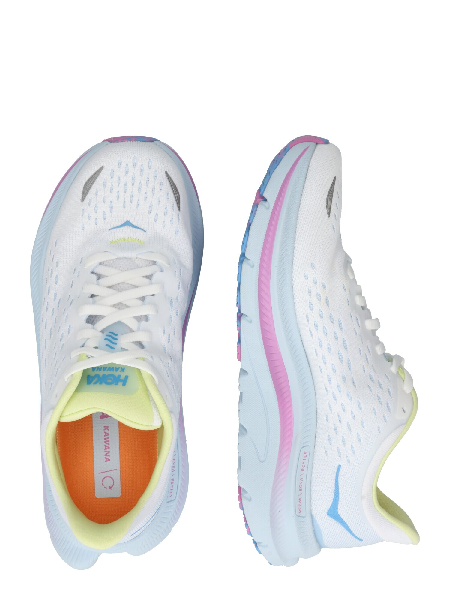 Hoka One One Sneaker de alergat 'Kawana' galben deschis / gri / lila / alb - Pled.ro