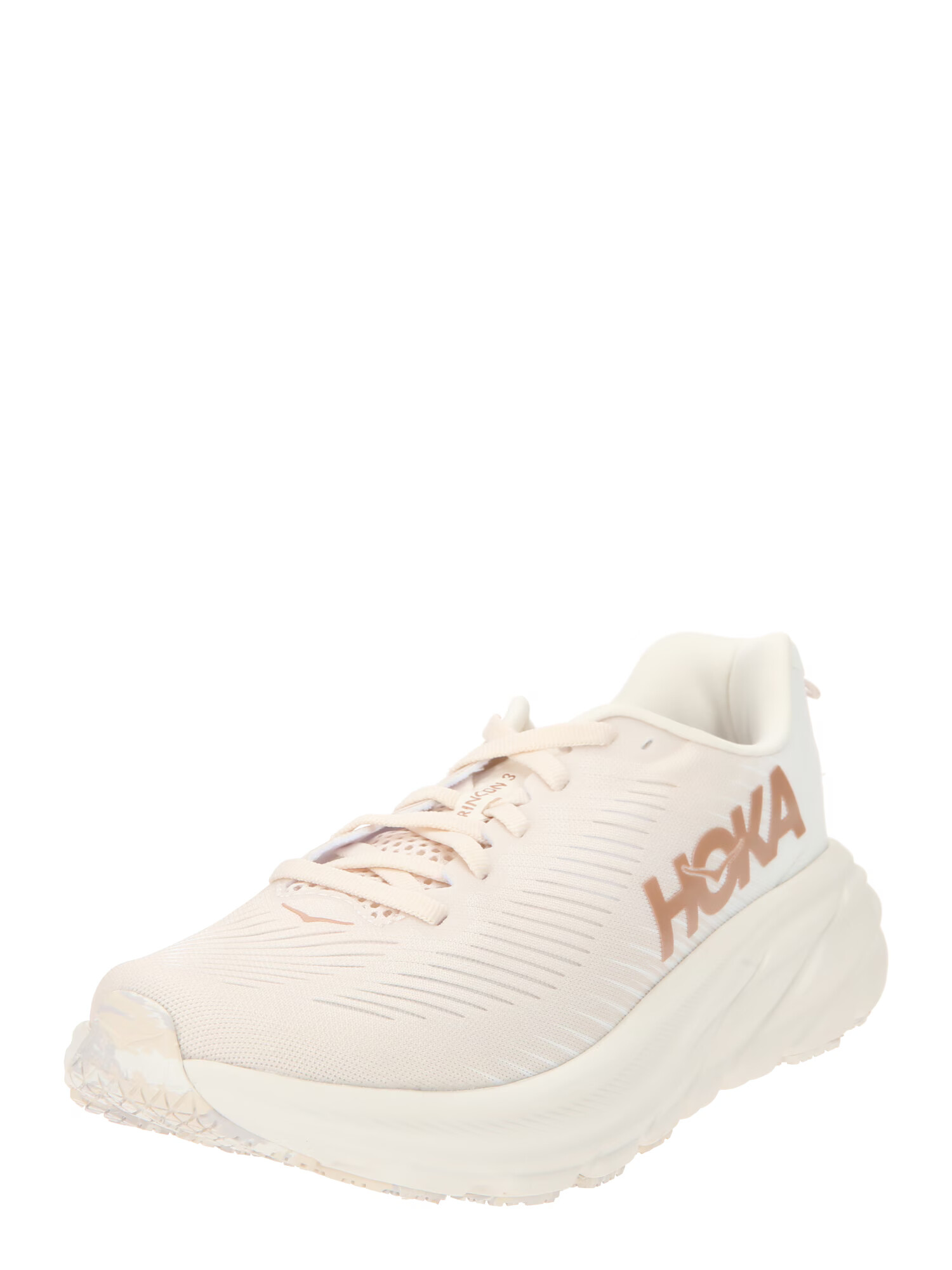 Hoka One One Sneaker de alergat 'RINCON 3' bej închis / alb coajă de ou - Pled.ro