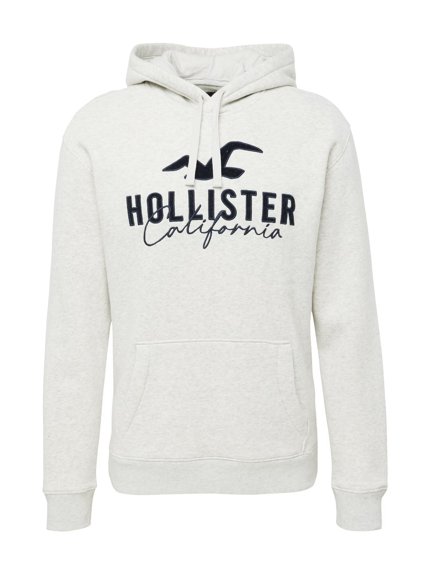 HOLLISTER Bluză de molton albastru ultramarin / gri amestecat / negru - Pled.ro