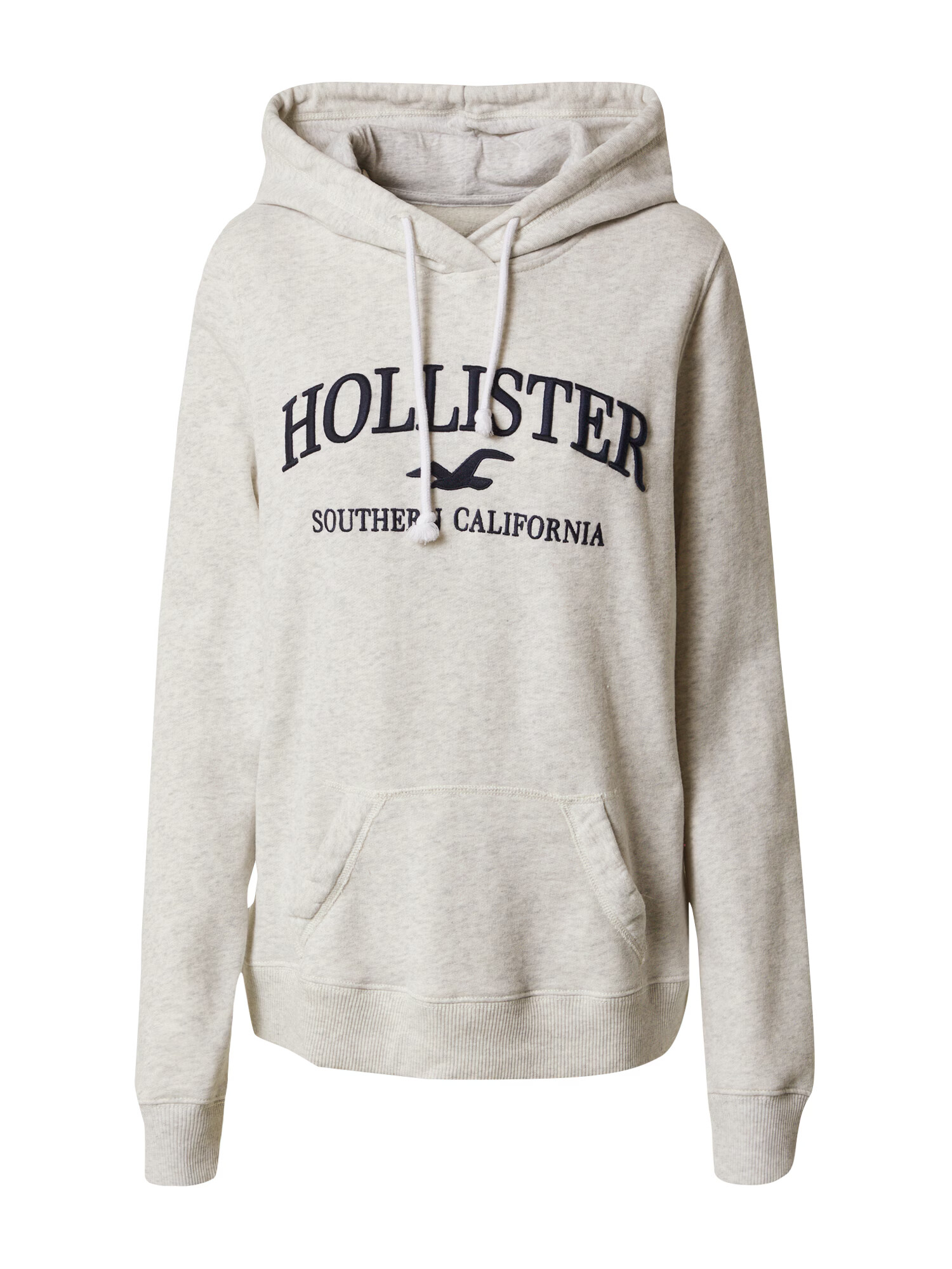 HOLLISTER Bluză de molton bleumarin / gri amestecat - Pled.ro