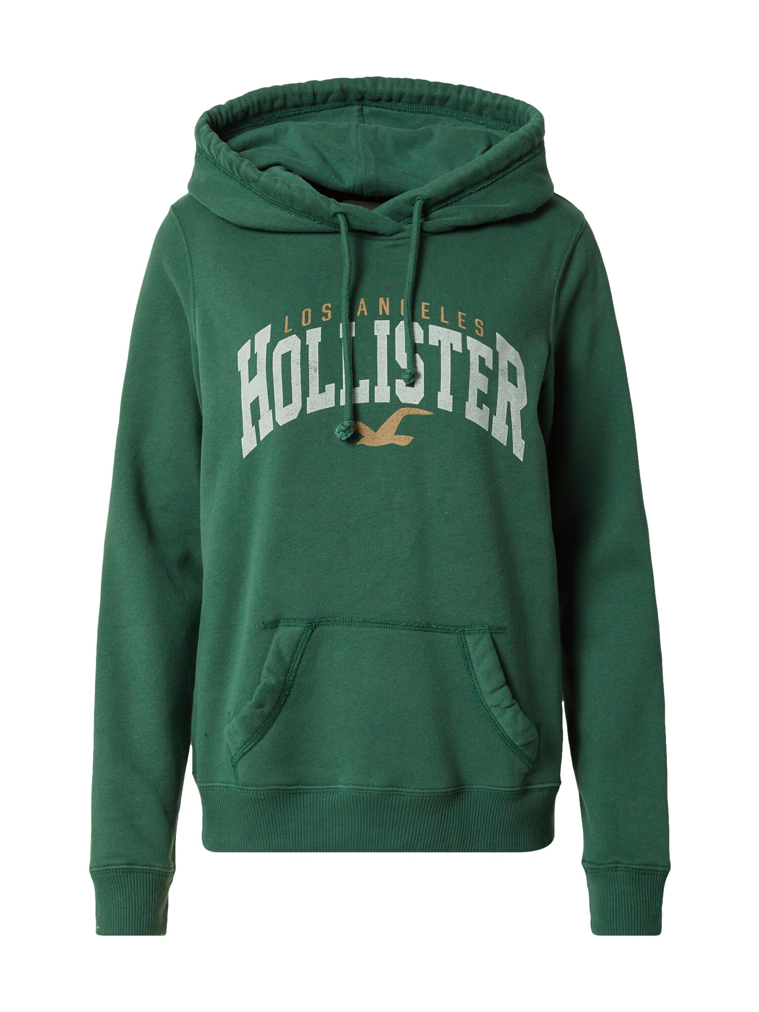 HOLLISTER Bluză de molton galben miere / verde iarbă / alb - Pled.ro