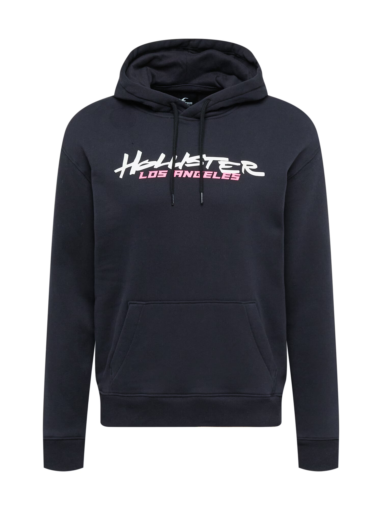 HOLLISTER Bluză de molton roz deschis / negru / alb - Pled.ro