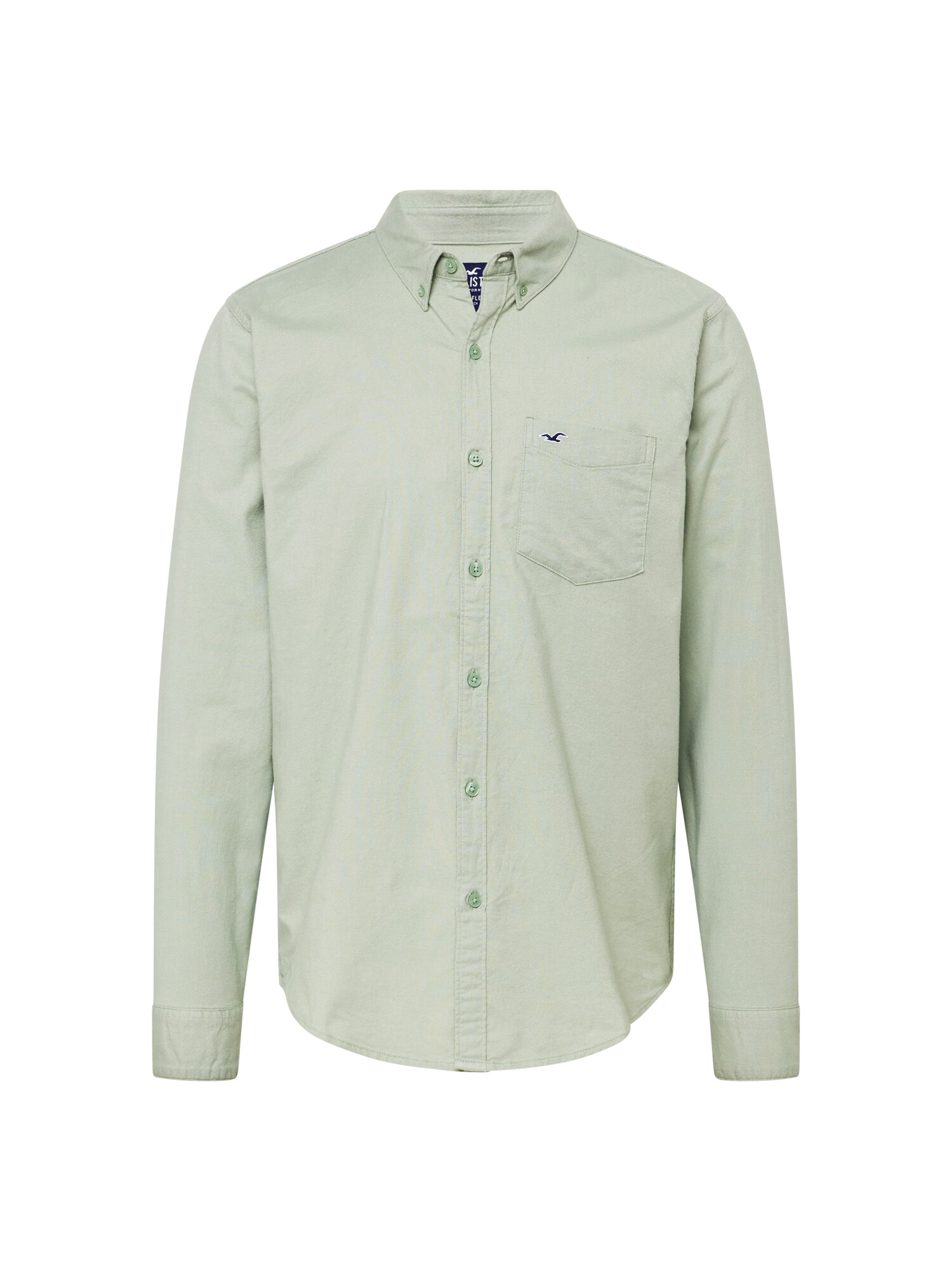 HOLLISTER Cămașă albastru închis / verde pastel - Pled.ro