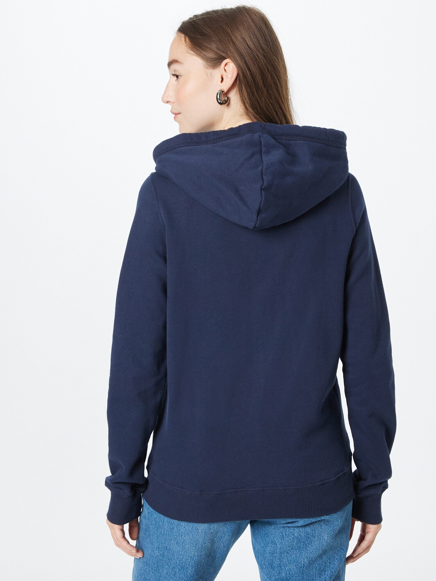 HOLLISTER Hanorac bleumarin / alb - Pled.ro