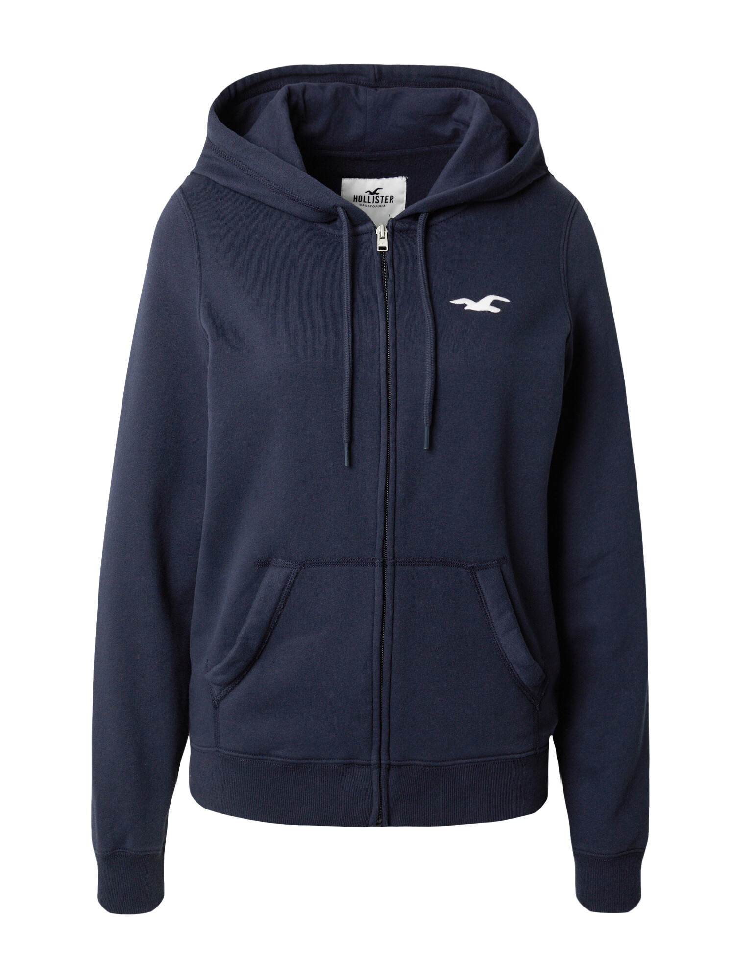 HOLLISTER Hanorac bleumarin / alb - Pled.ro