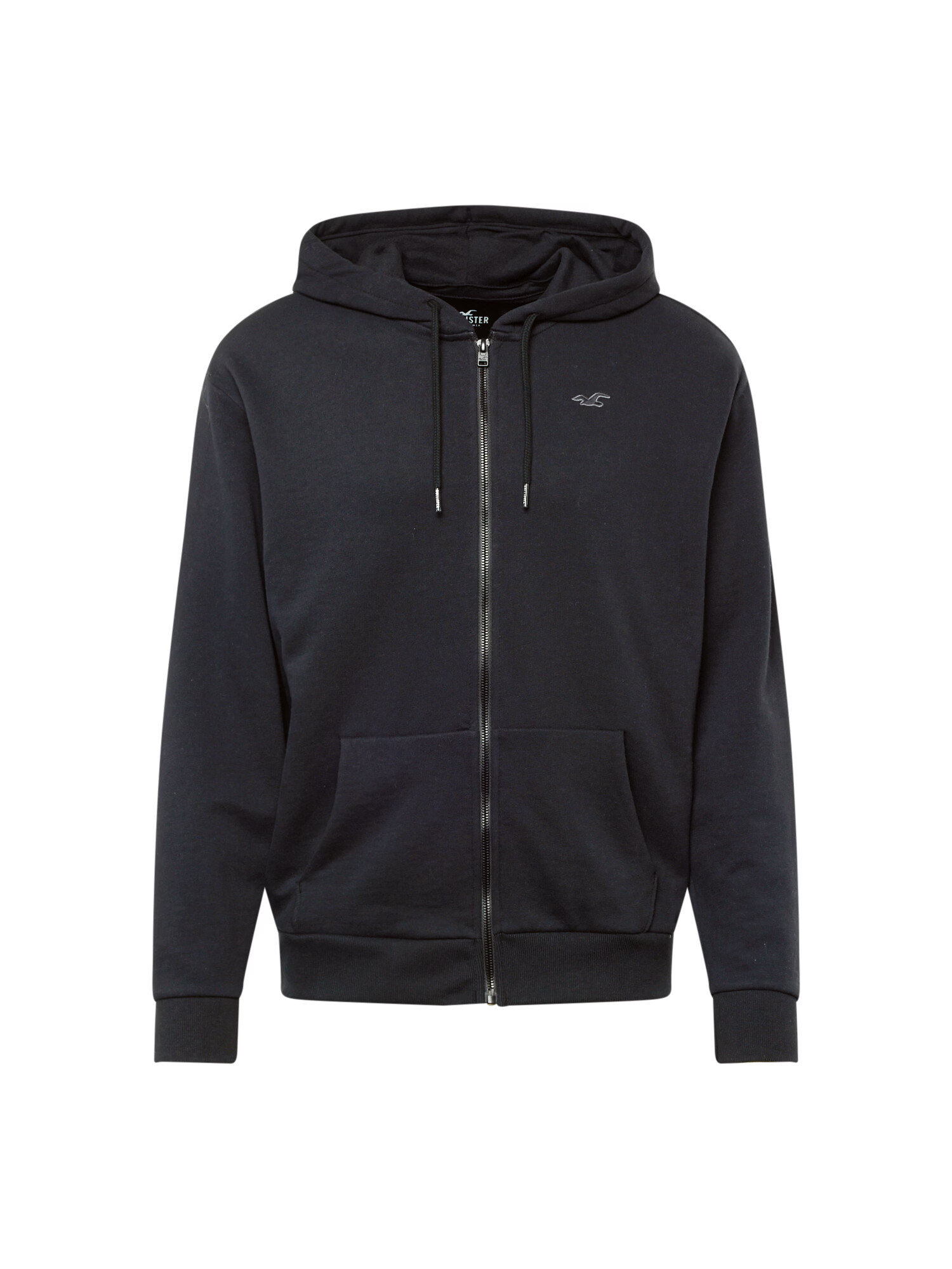 HOLLISTER Hanorac gri / negru - Pled.ro