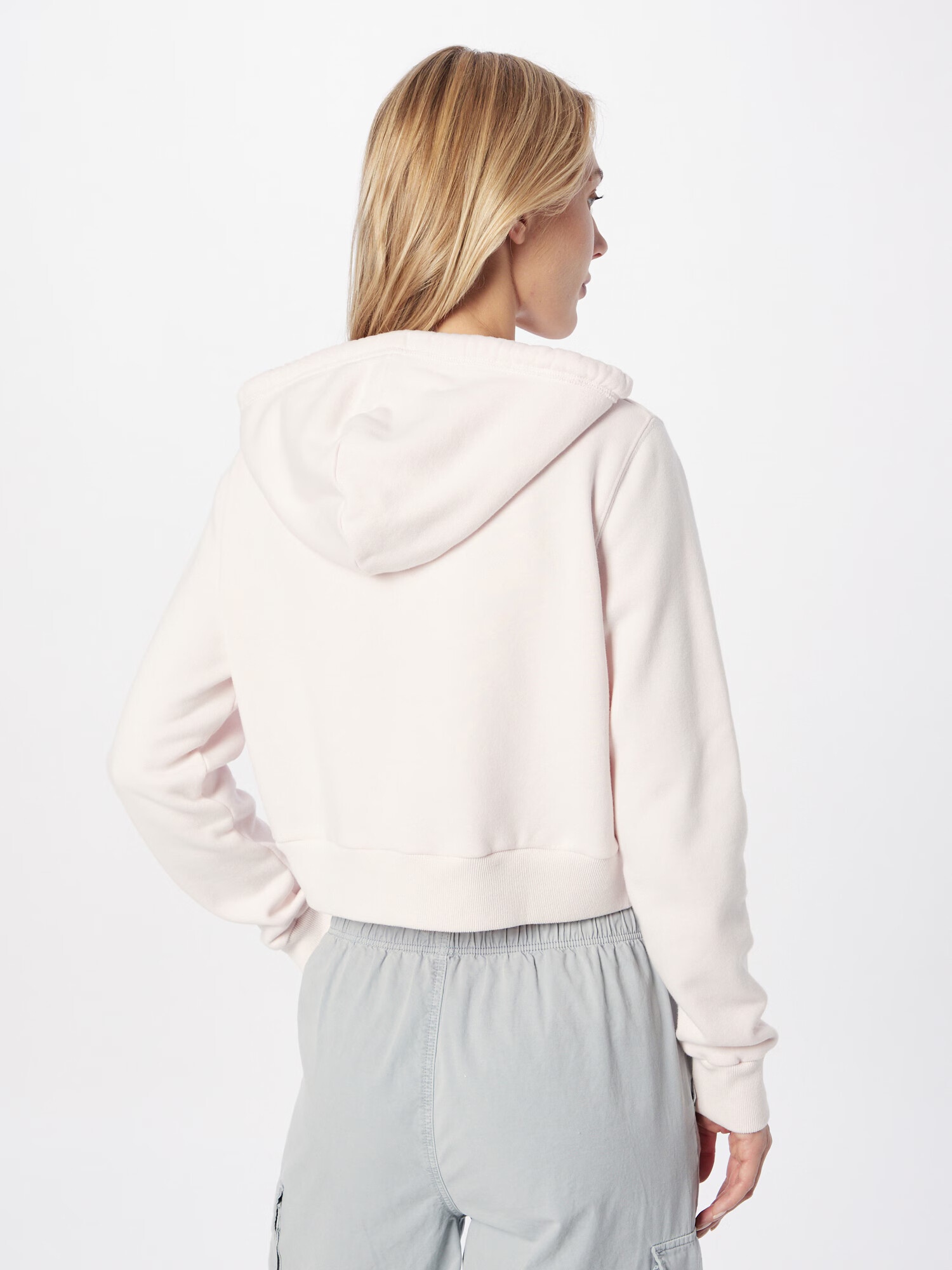 HOLLISTER Hanorac roz pastel - Pled.ro