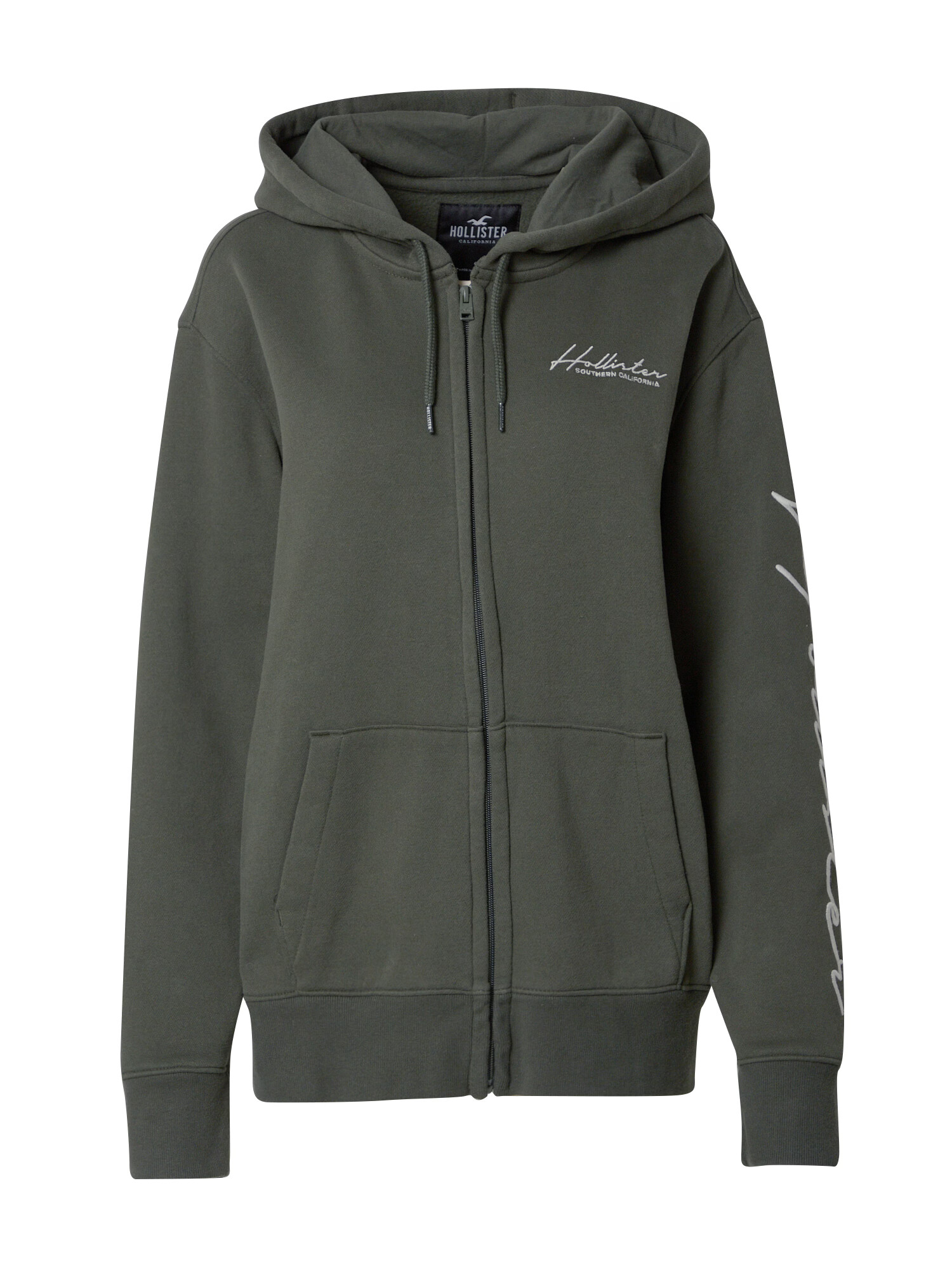 HOLLISTER Hanorac verde - Pled.ro