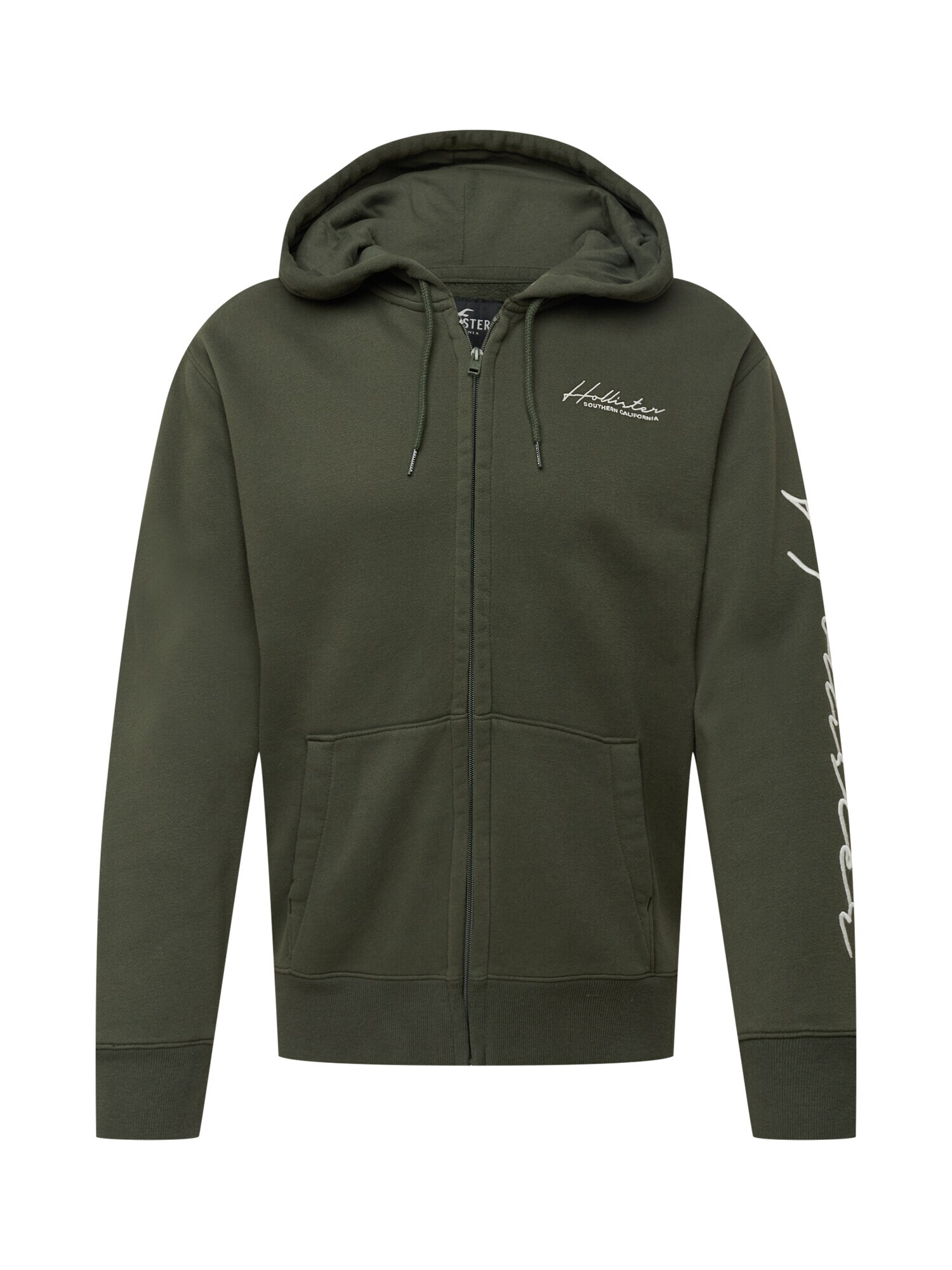 HOLLISTER Hanorac verde - Pled.ro