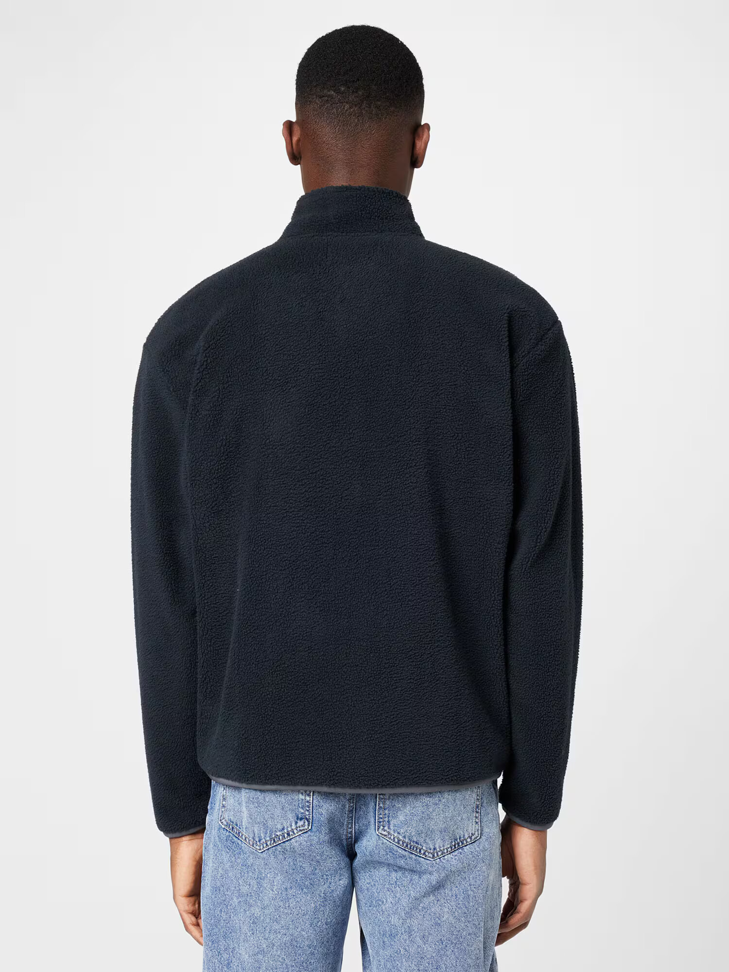 HOLLISTER Jachetă fleece 'EXTERIOR' negru - Pled.ro