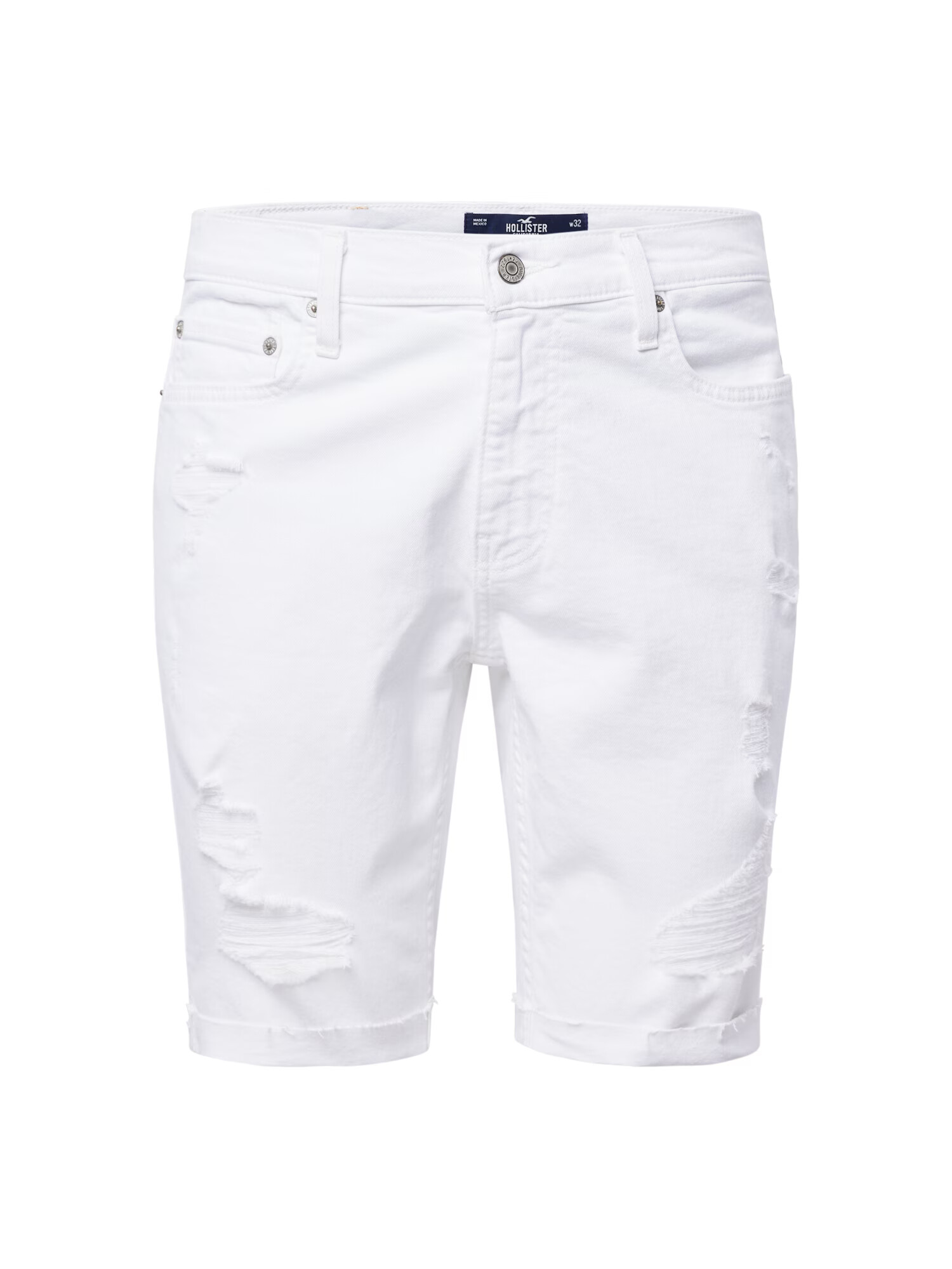 HOLLISTER Jeans alb denim - Pled.ro