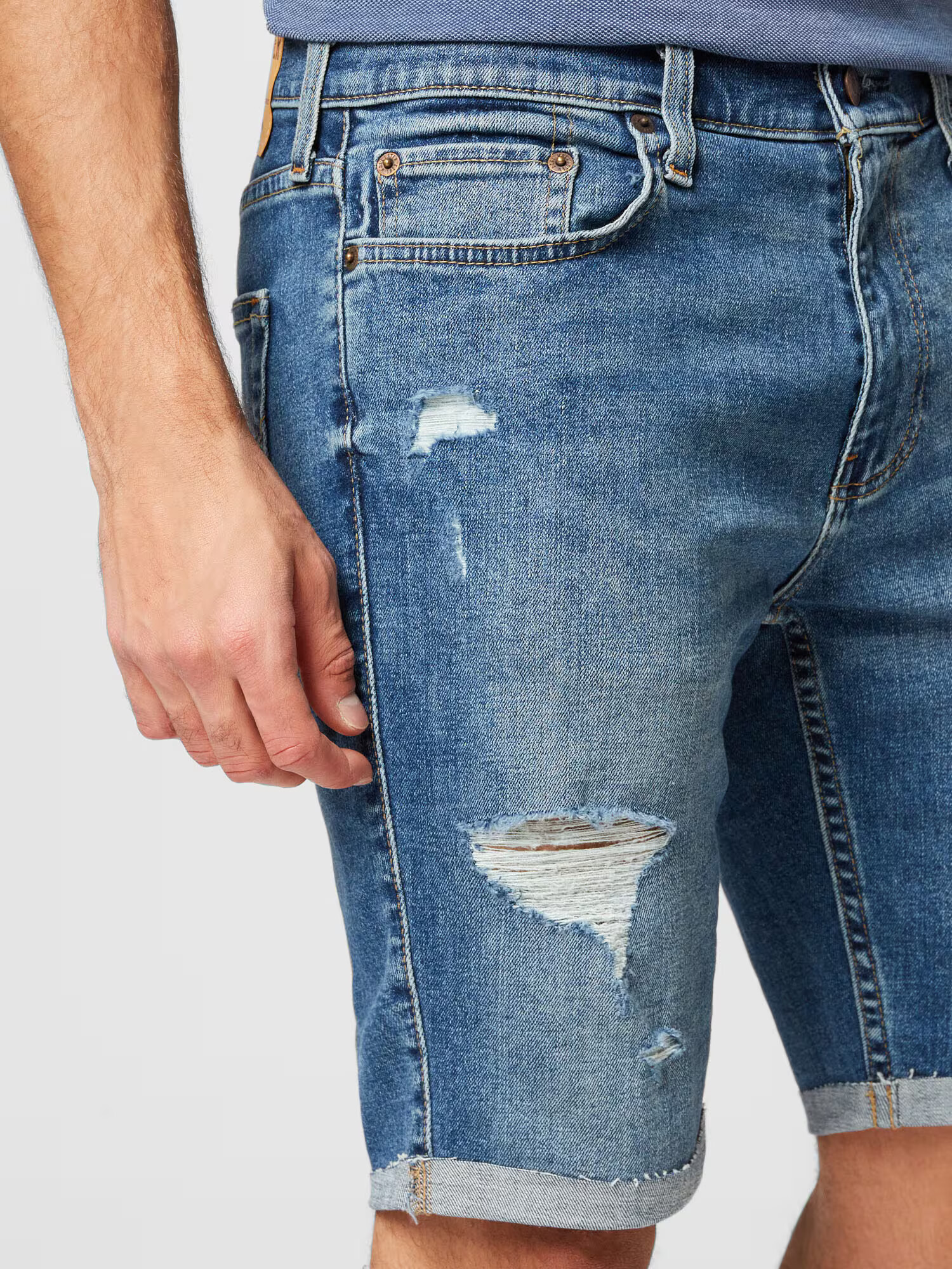 HOLLISTER Jeans albastru - Pled.ro