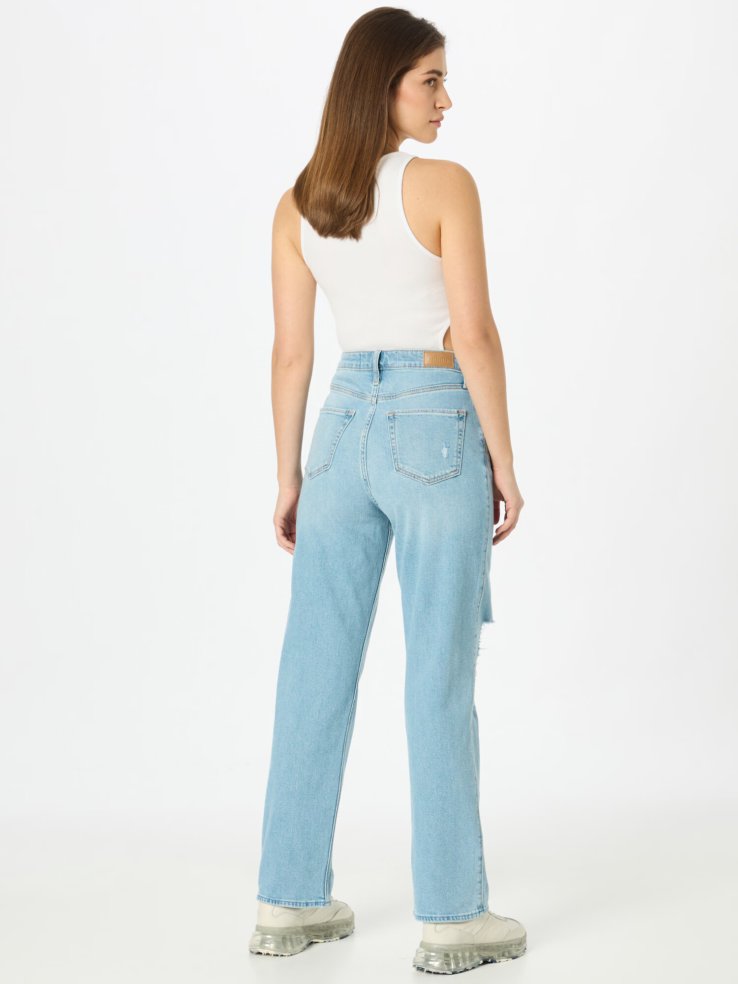 HOLLISTER Jeans albastru denim - Pled.ro