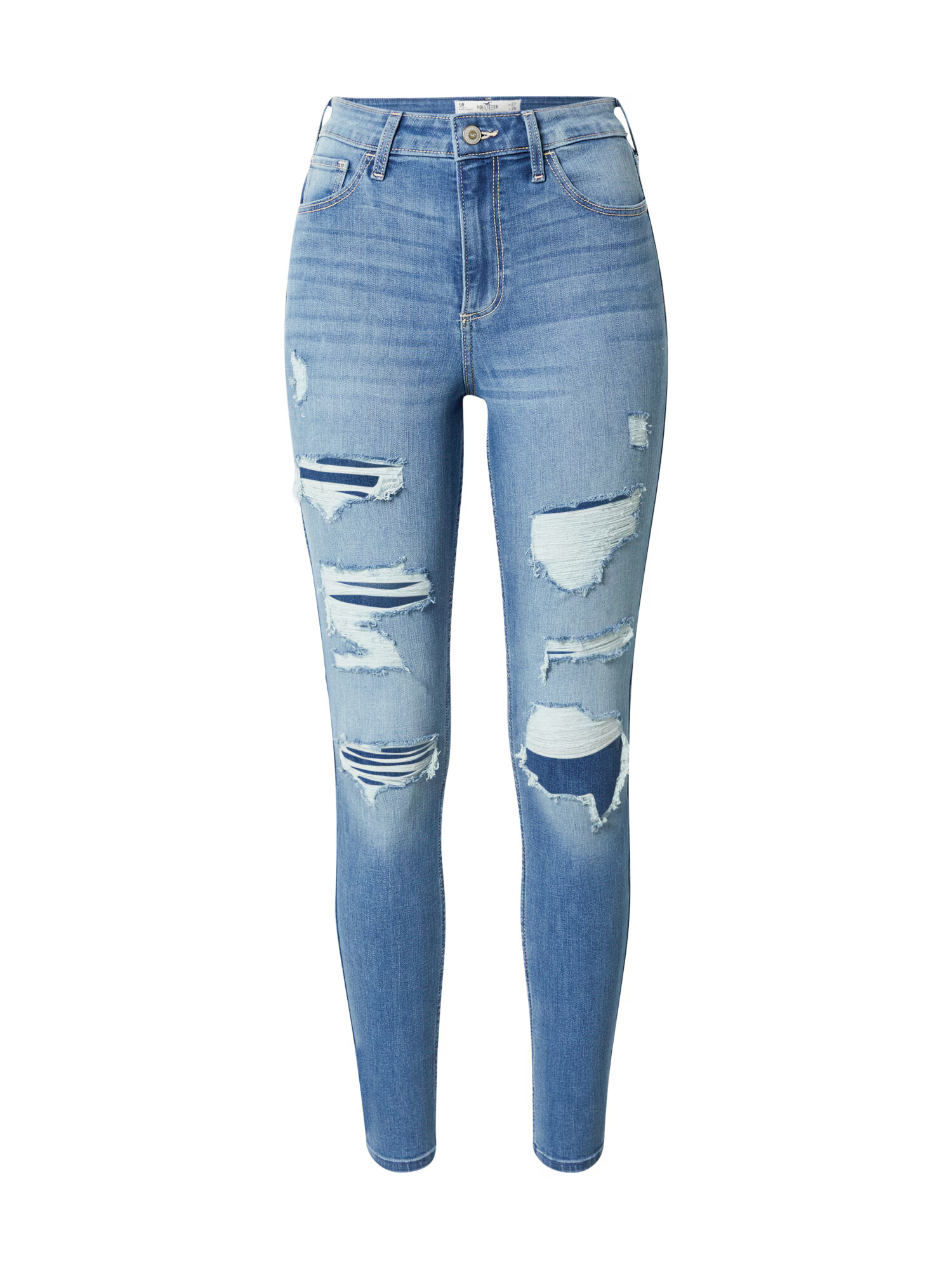 HOLLISTER Jeans albastru denim - Pled.ro