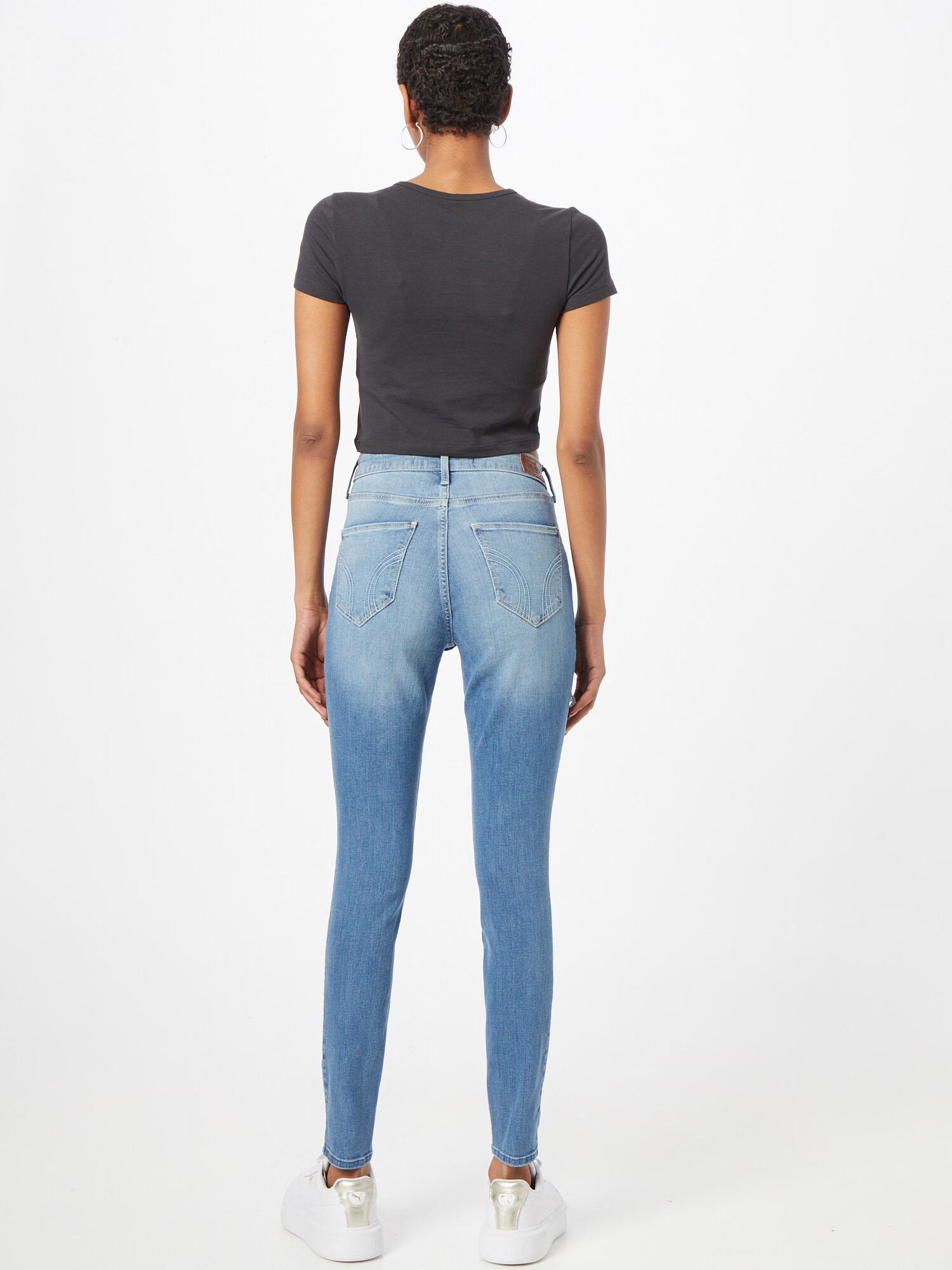 HOLLISTER Jeans albastru denim - Pled.ro