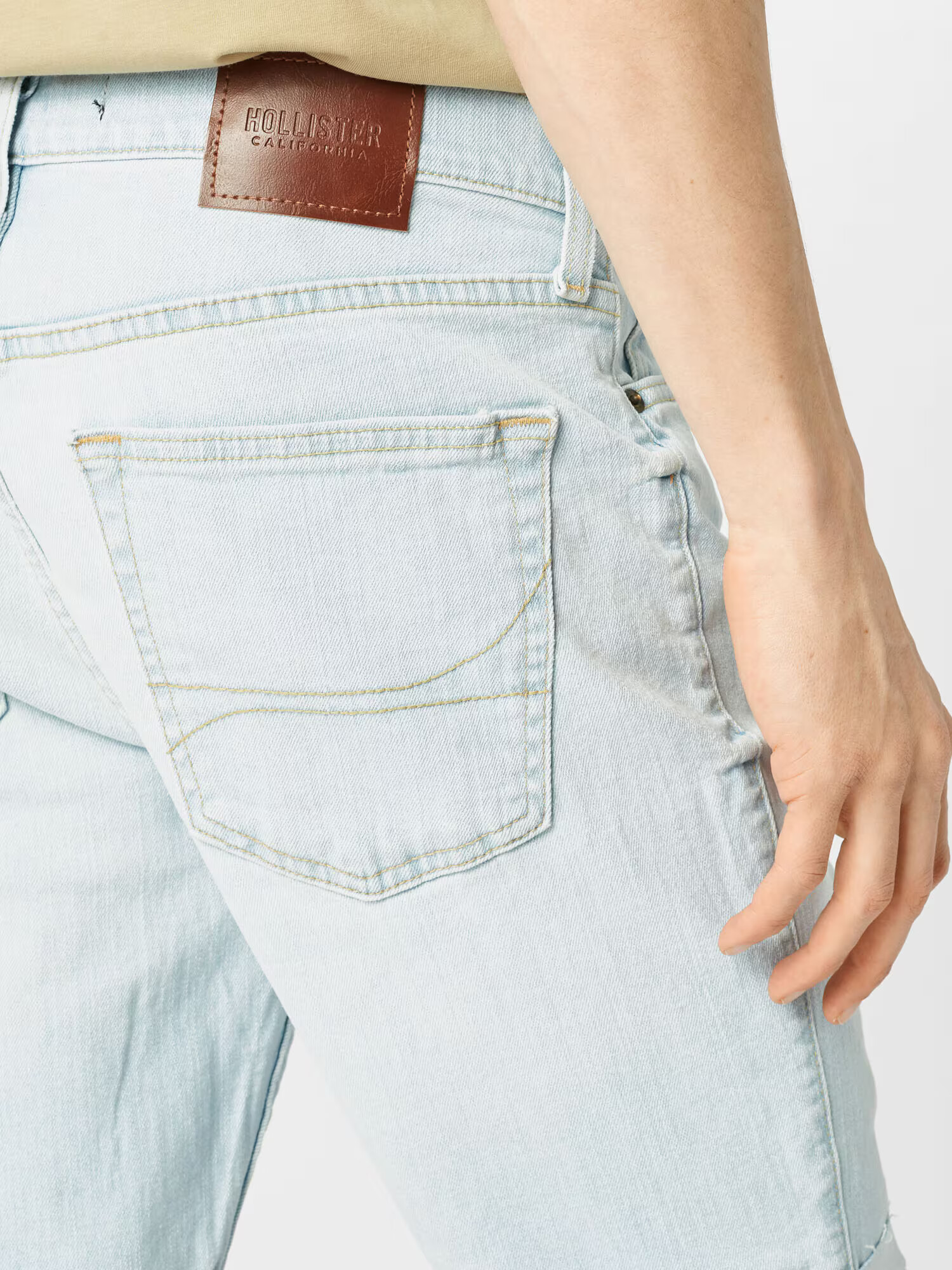 HOLLISTER Jeans albastru denim - Pled.ro