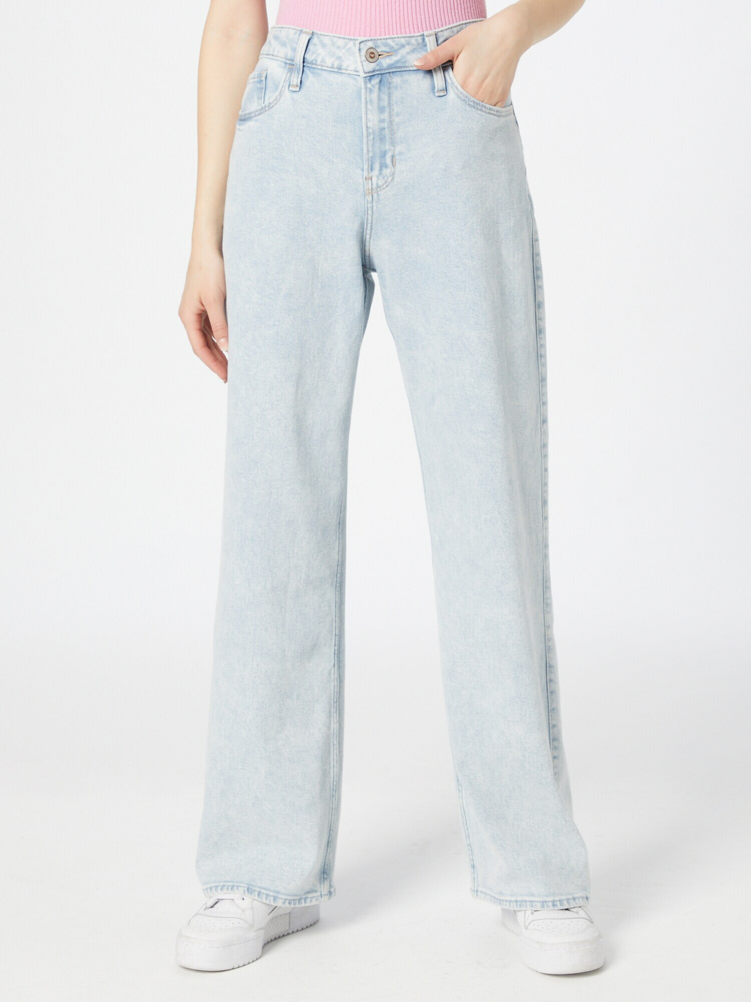 HOLLISTER Jeans albastru denim - Pled.ro