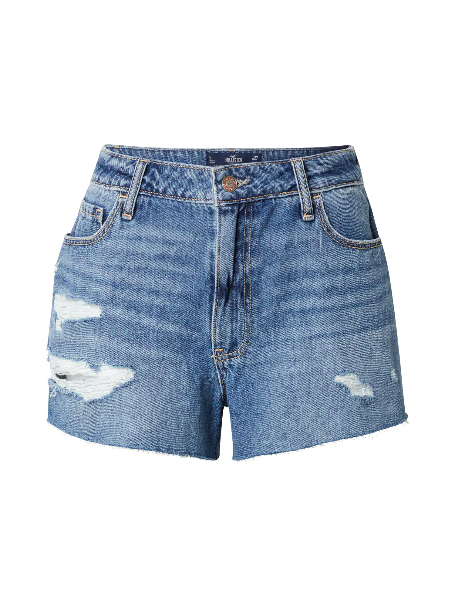 HOLLISTER Jeans albastru denim - Pled.ro