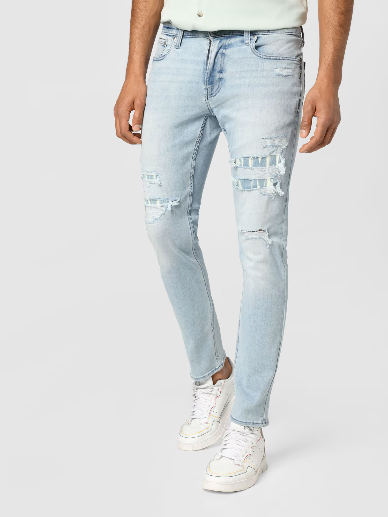 HOLLISTER Jeans albastru denim - Pled.ro