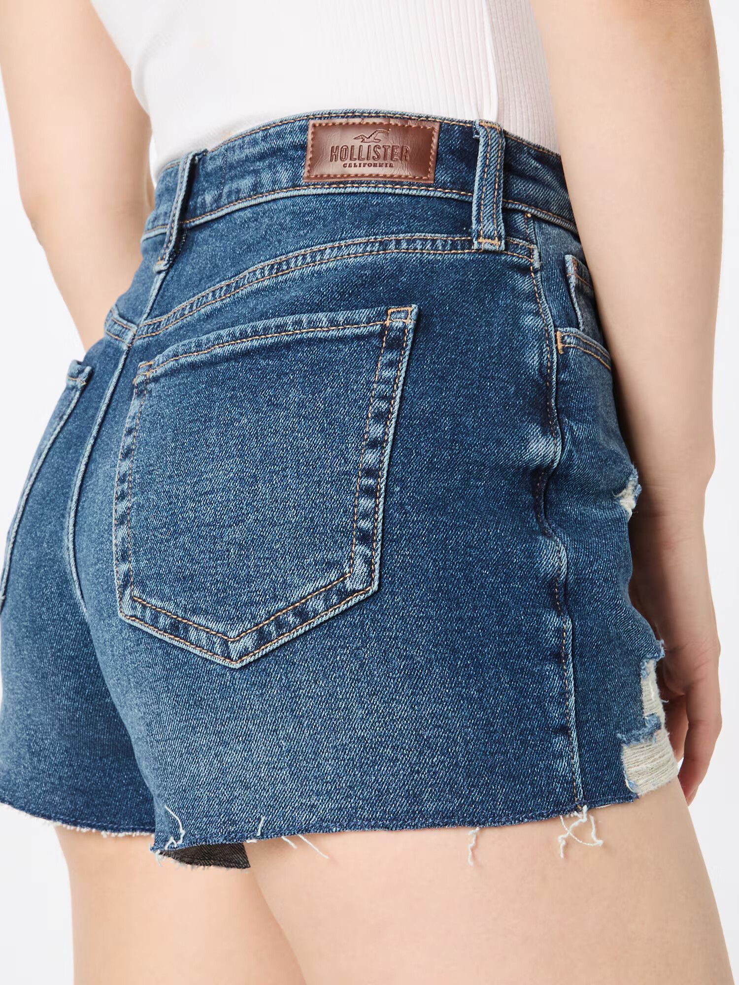 HOLLISTER Jeans albastru denim - Pled.ro