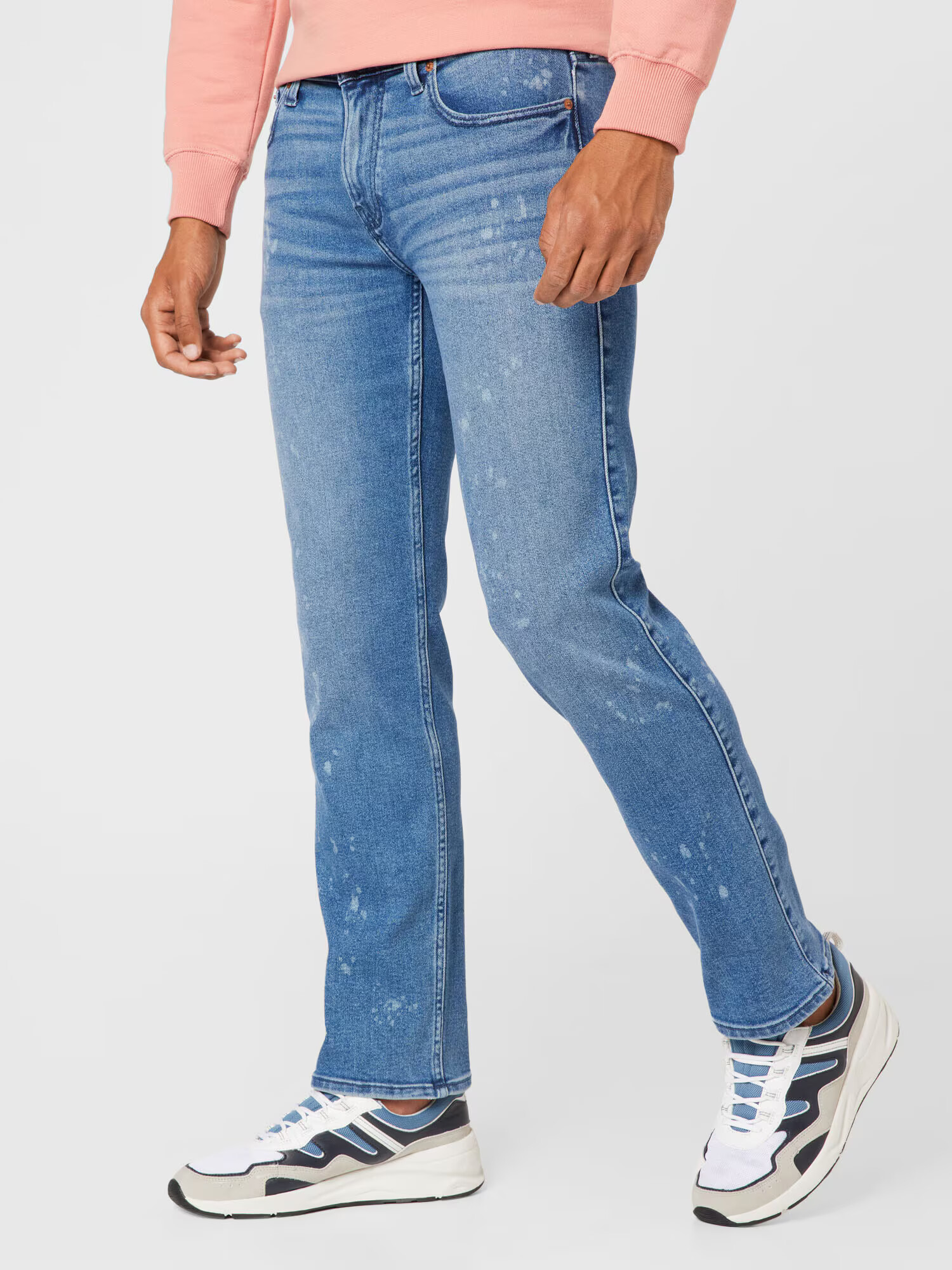 HOLLISTER Jeans albastru denim - Pled.ro