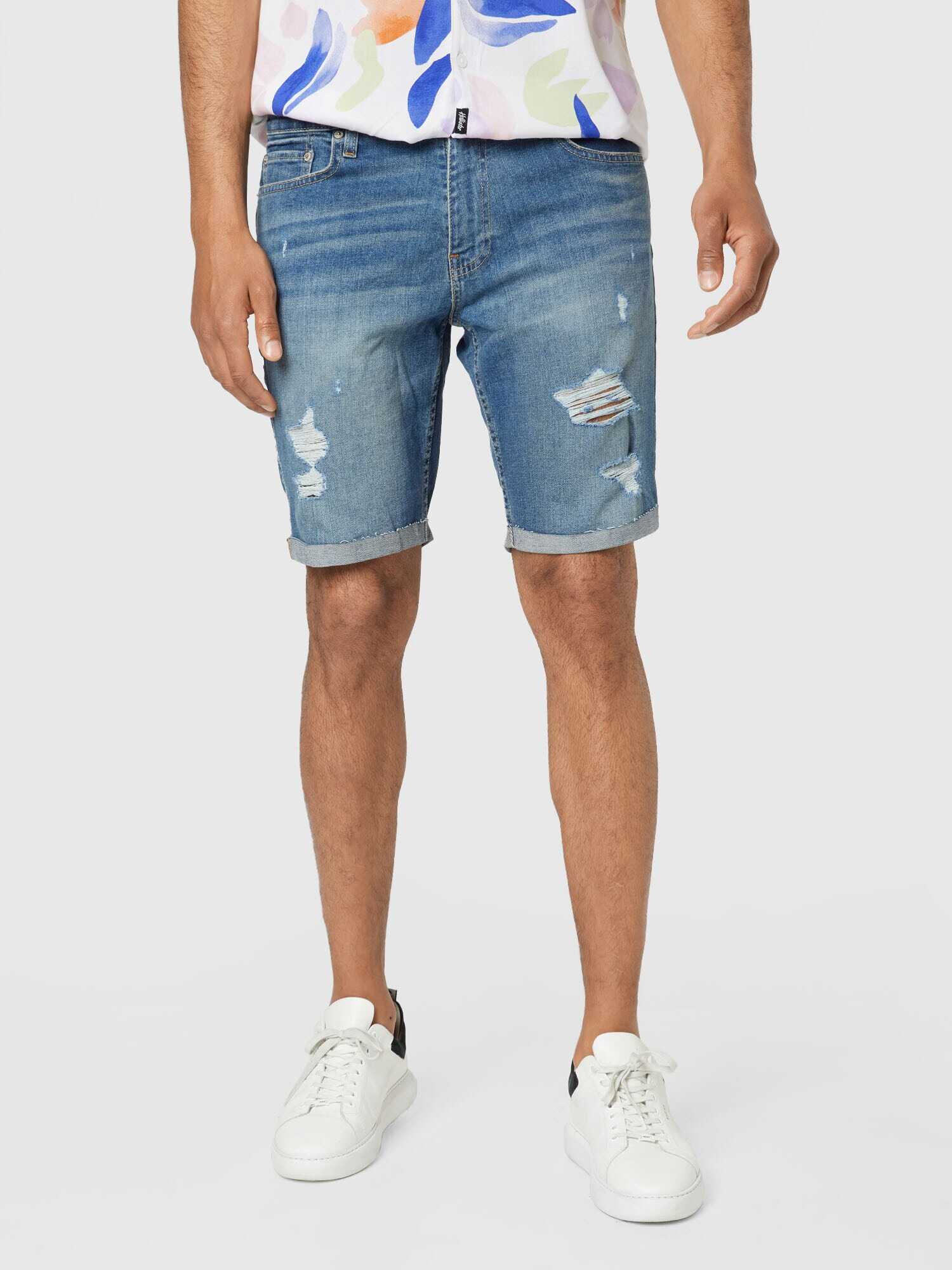 HOLLISTER Jeans albastru denim - Pled.ro