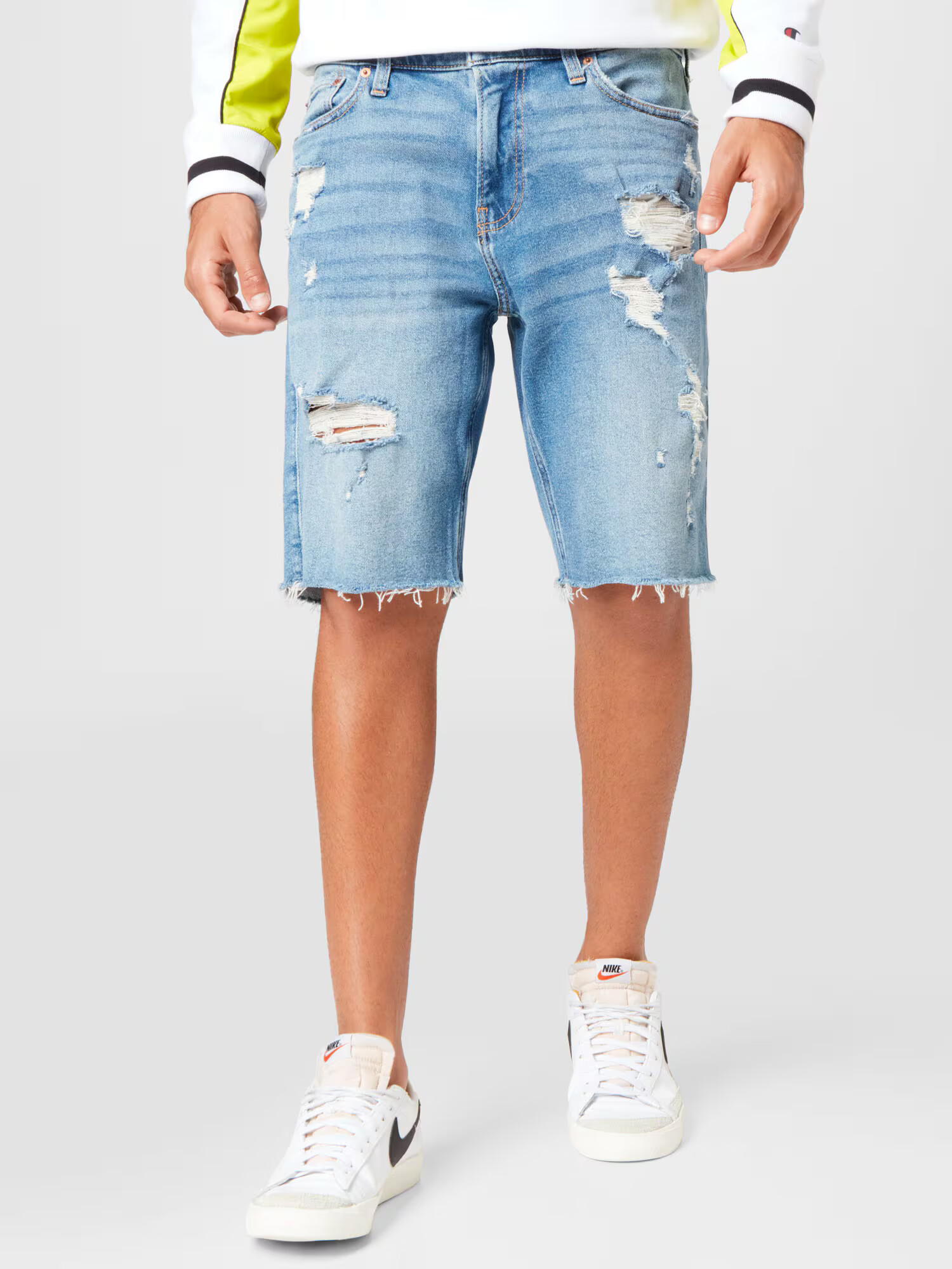 HOLLISTER Jeans albastru denim - Pled.ro