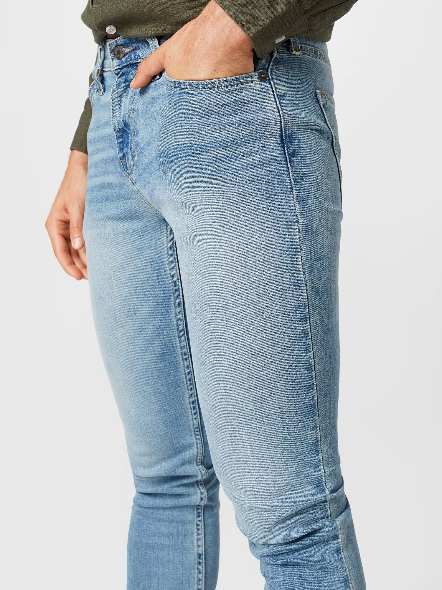 HOLLISTER Jeans albastru denim - Pled.ro