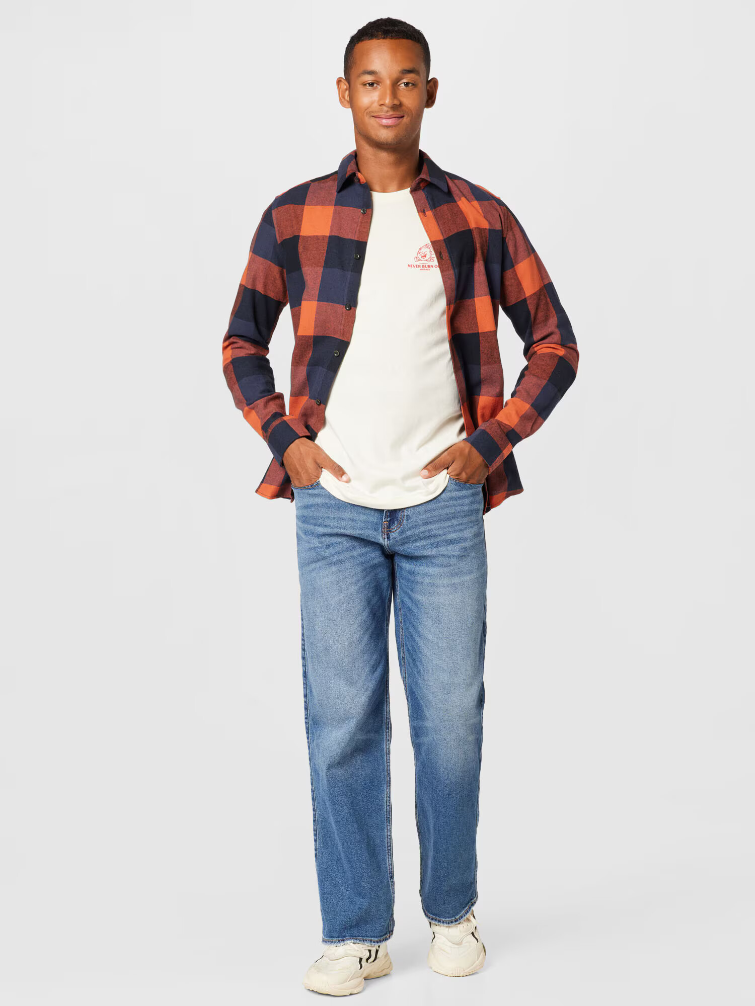 HOLLISTER Jeans albastru denim - Pled.ro