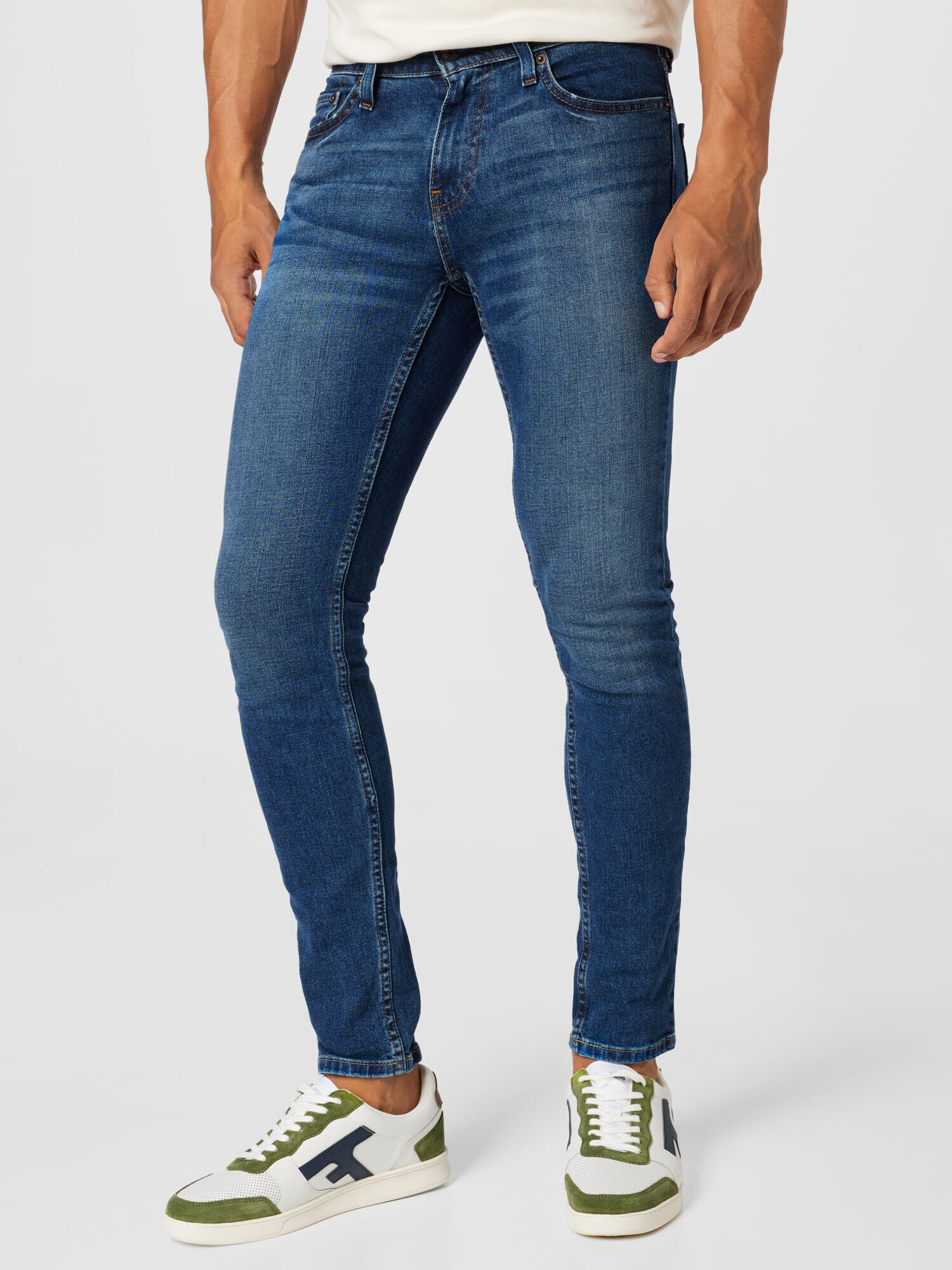 HOLLISTER Jeans albastru denim - Pled.ro