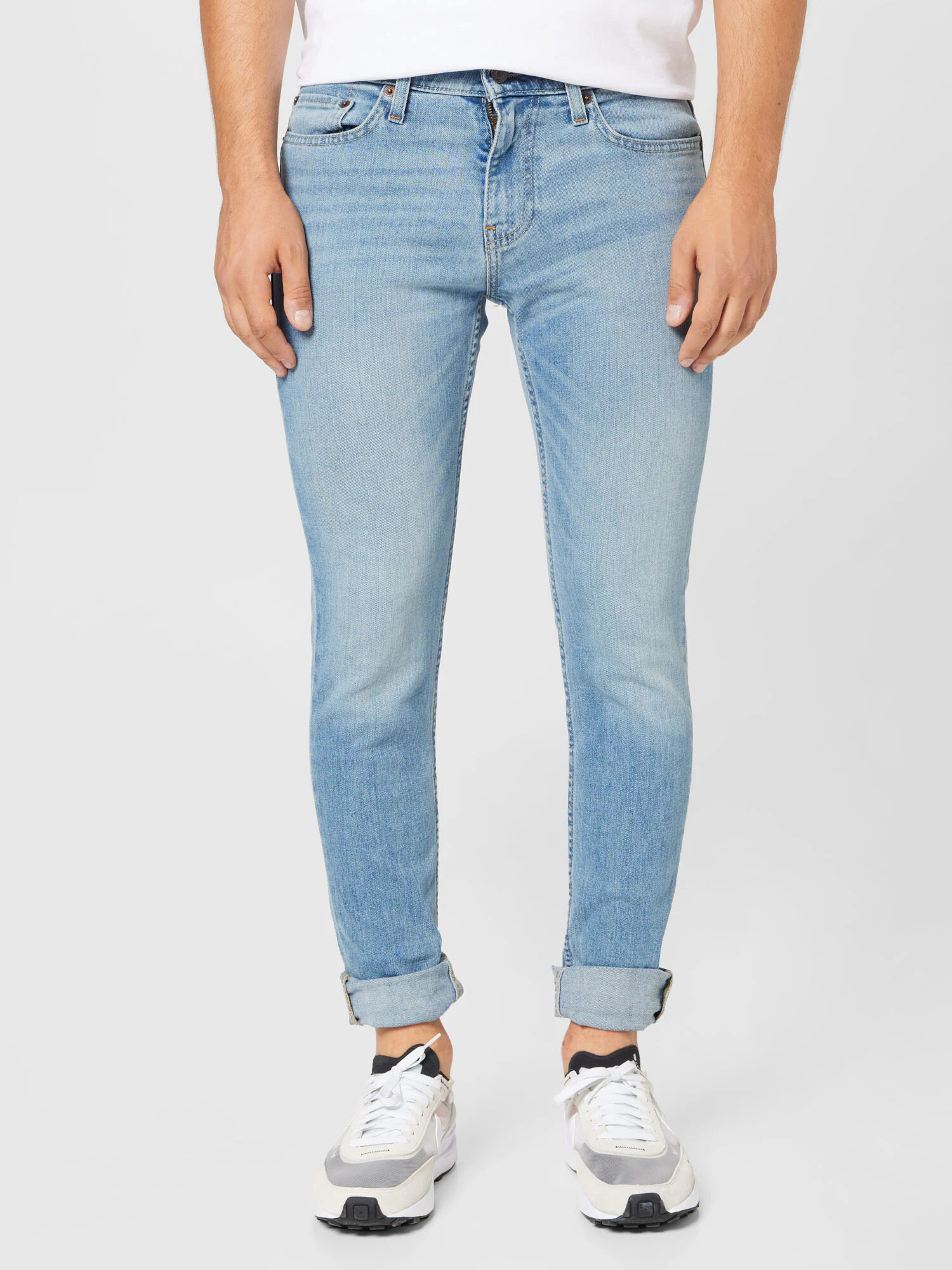 HOLLISTER Jeans albastru denim - Pled.ro