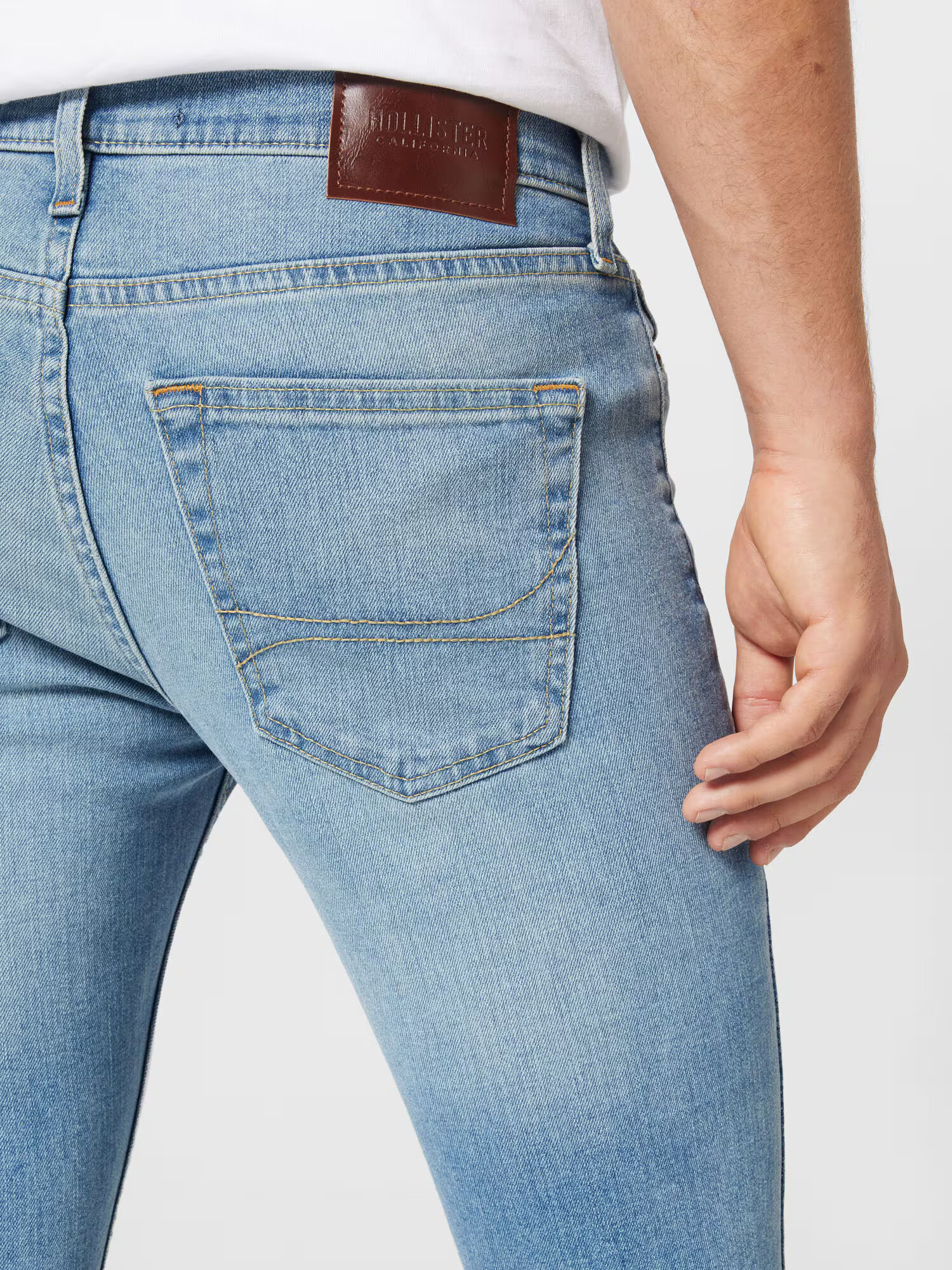 HOLLISTER Jeans albastru denim - Pled.ro