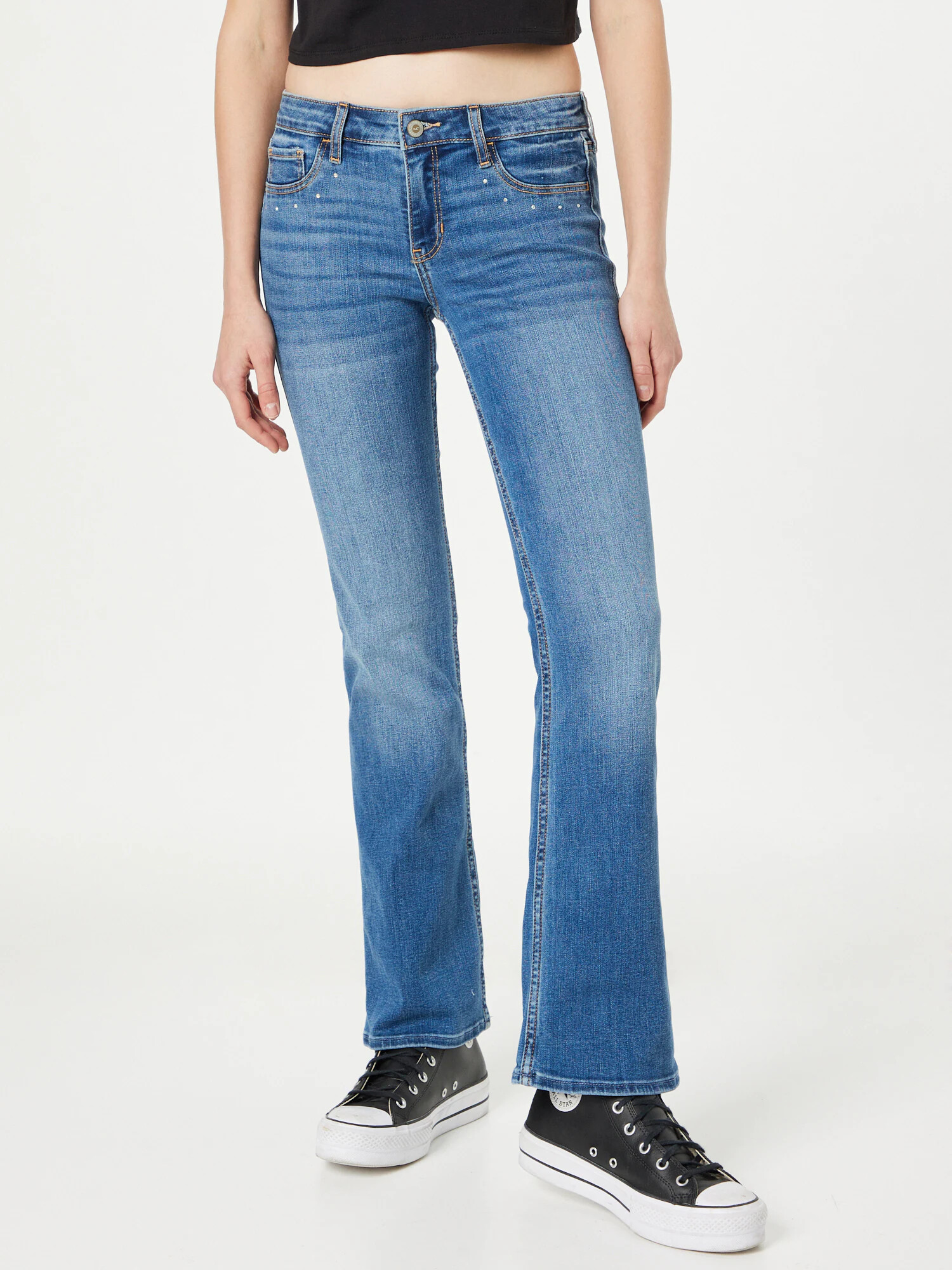 HOLLISTER Jeans albastru denim - Pled.ro