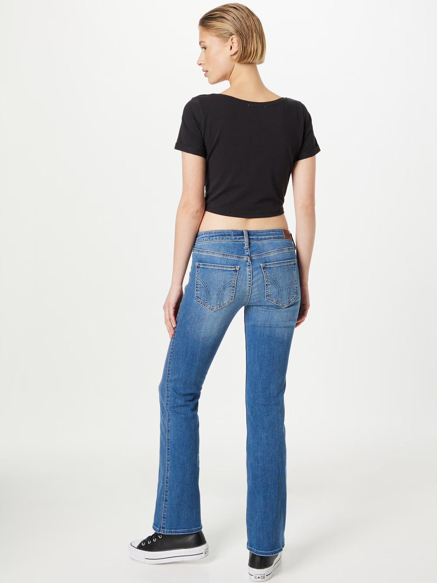 HOLLISTER Jeans albastru denim - Pled.ro