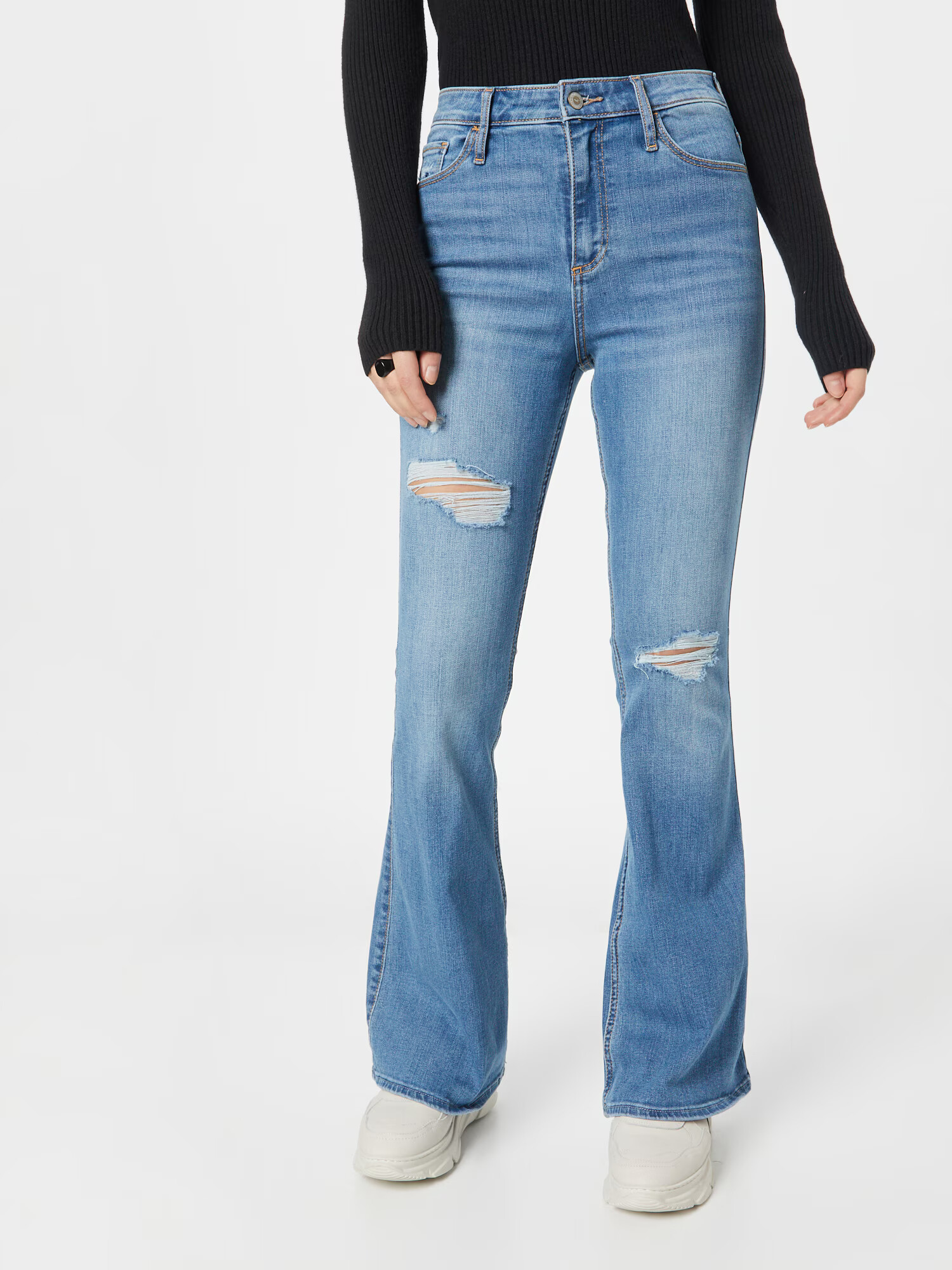 HOLLISTER Jeans albastru denim - Pled.ro