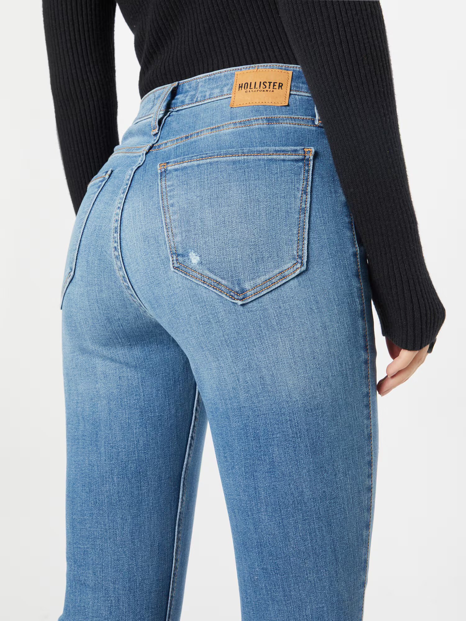 HOLLISTER Jeans albastru denim - Pled.ro