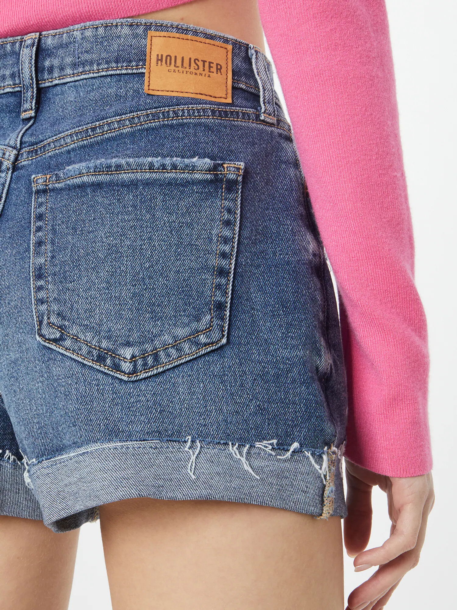 HOLLISTER Jeans albastru denim - Pled.ro