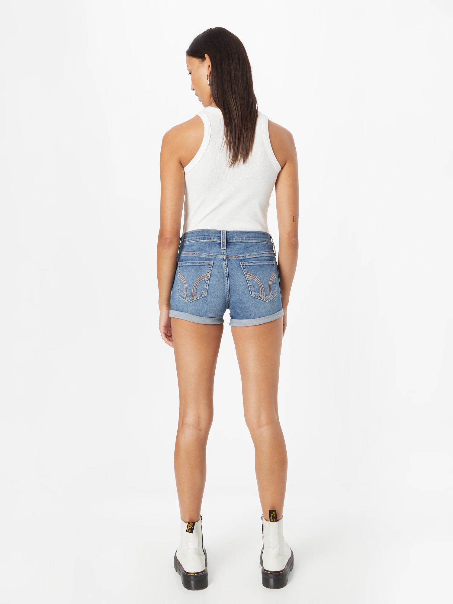 HOLLISTER Jeans albastru denim - Pled.ro