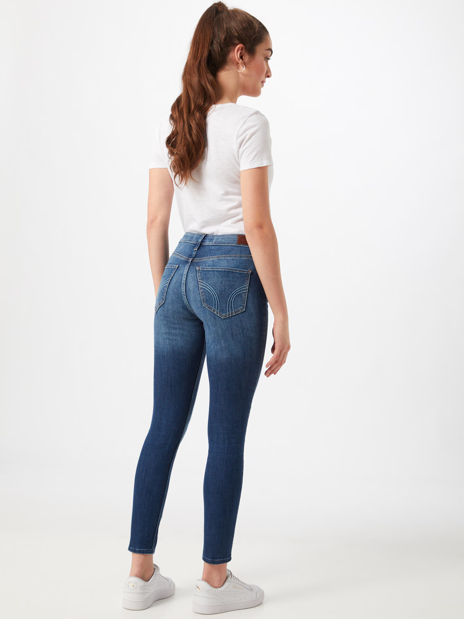 HOLLISTER Jeans albastru denim - Pled.ro