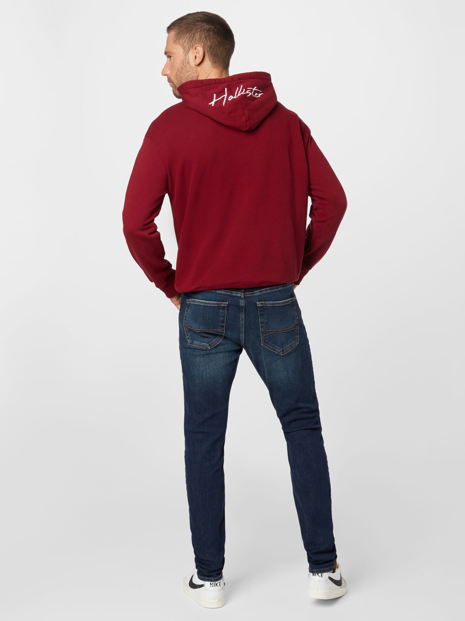 HOLLISTER Jeans albastru denim - Pled.ro